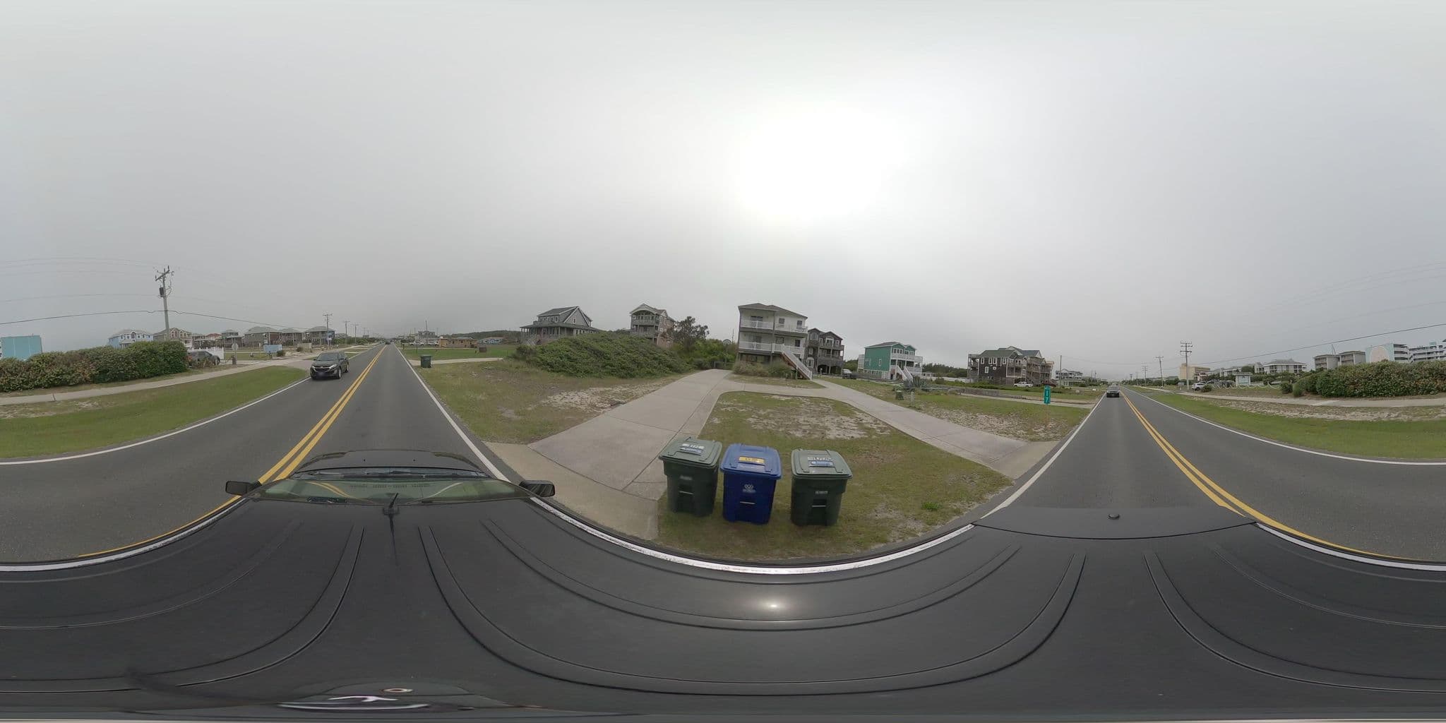 Street view near The Can and Alvin, Nags Head — © pmfox97 (CC BY-SA · Mapillary)