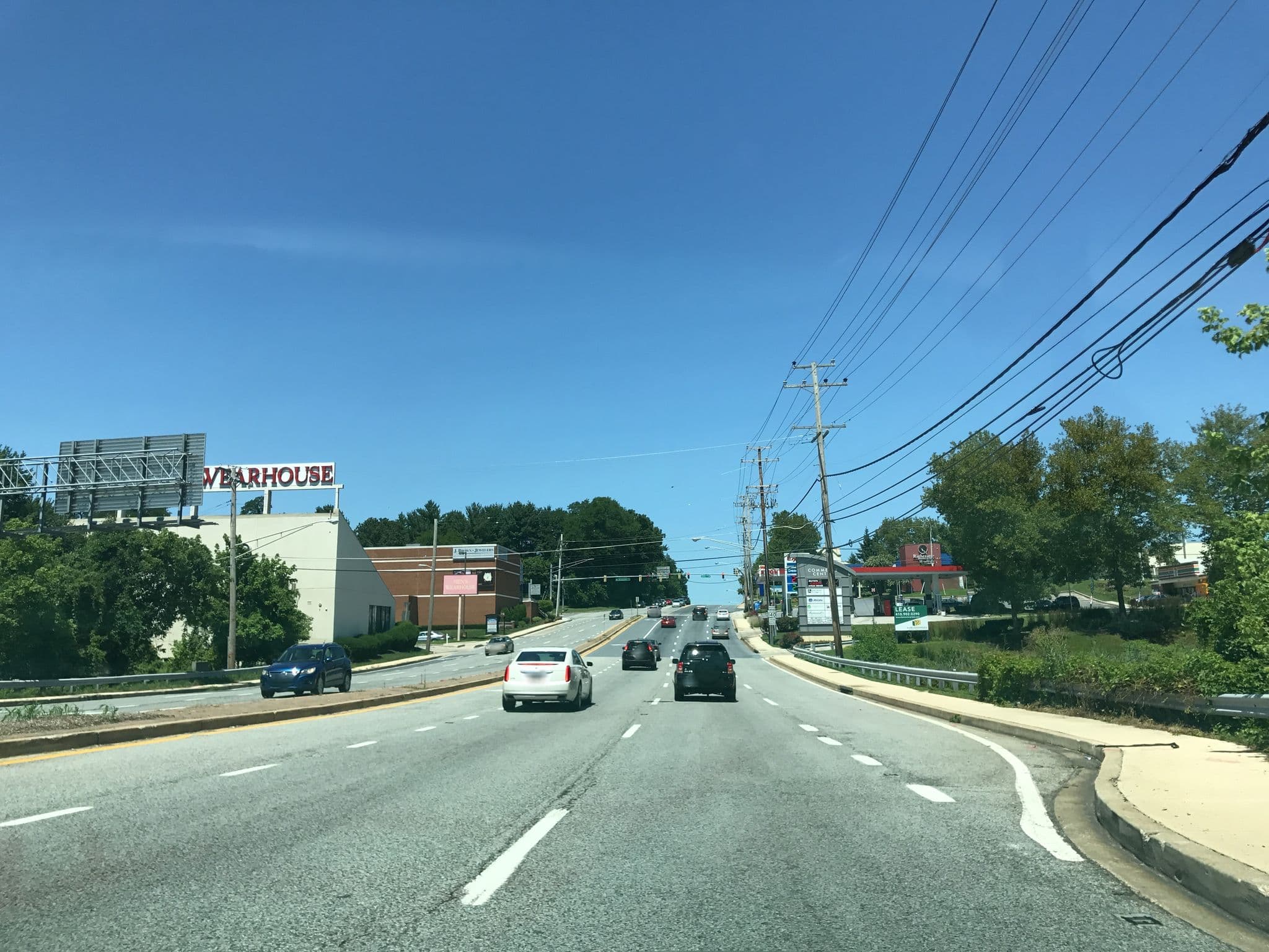 Street view near Comfort Inn Northwest, Pikesville — © mdroads (CC BY-SA · Mapillary)