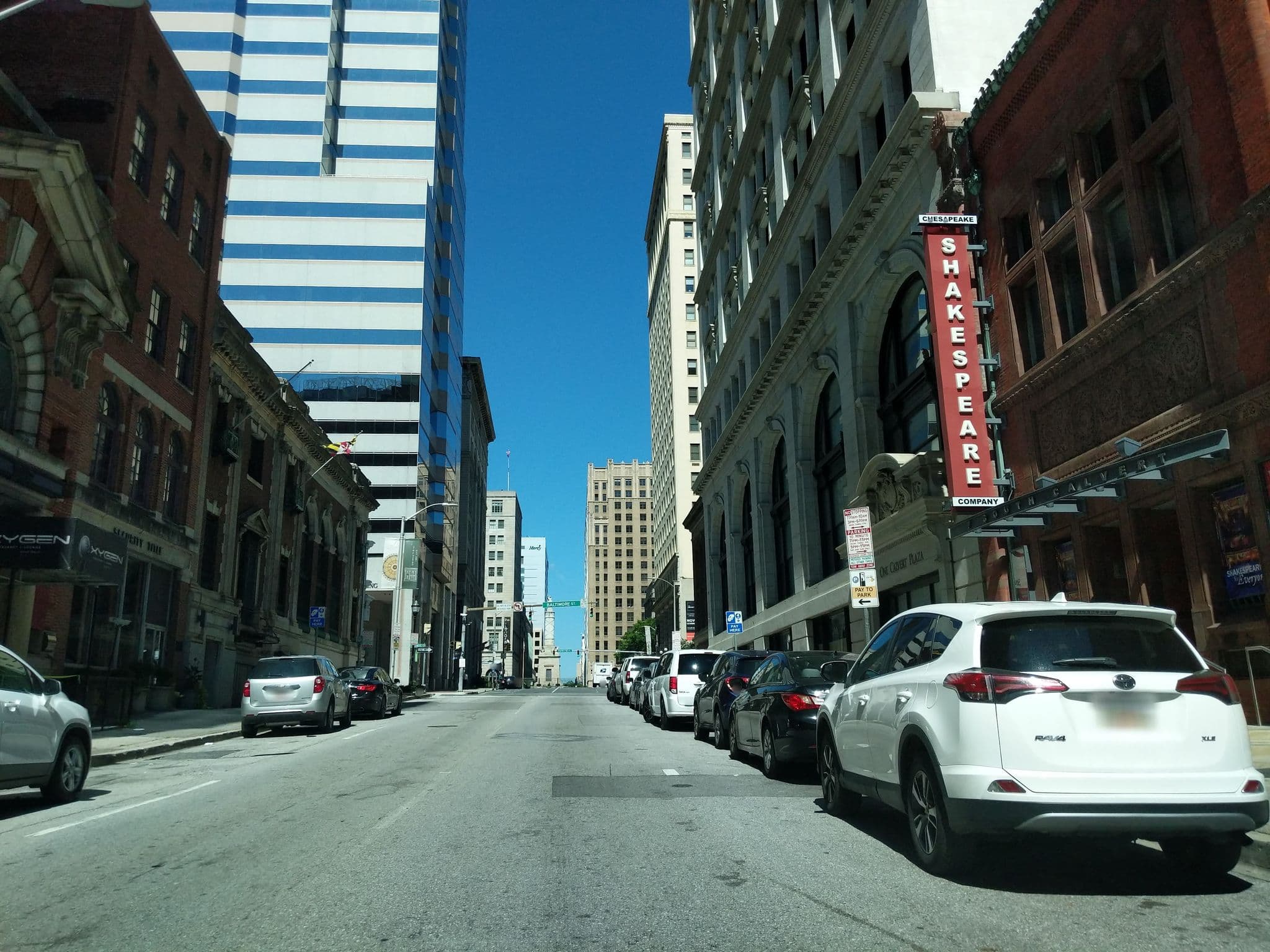 Street view near Springhill Fitness Downtown, Baltimore — © atze02 (CC BY-SA · Mapillary)