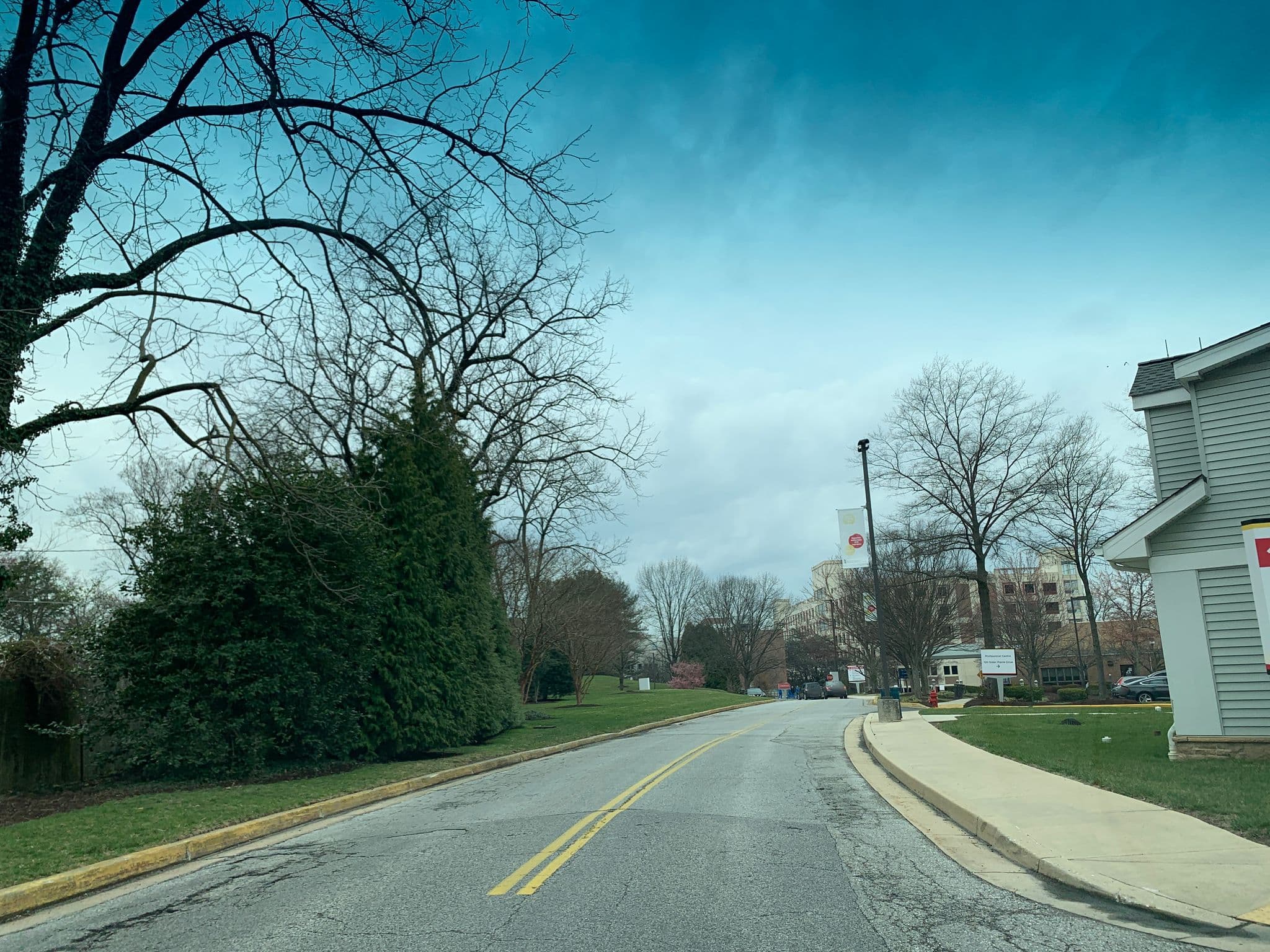 Street view near Hackerman-Patz House, Towson — © mdroads (CC BY-SA · Mapillary)