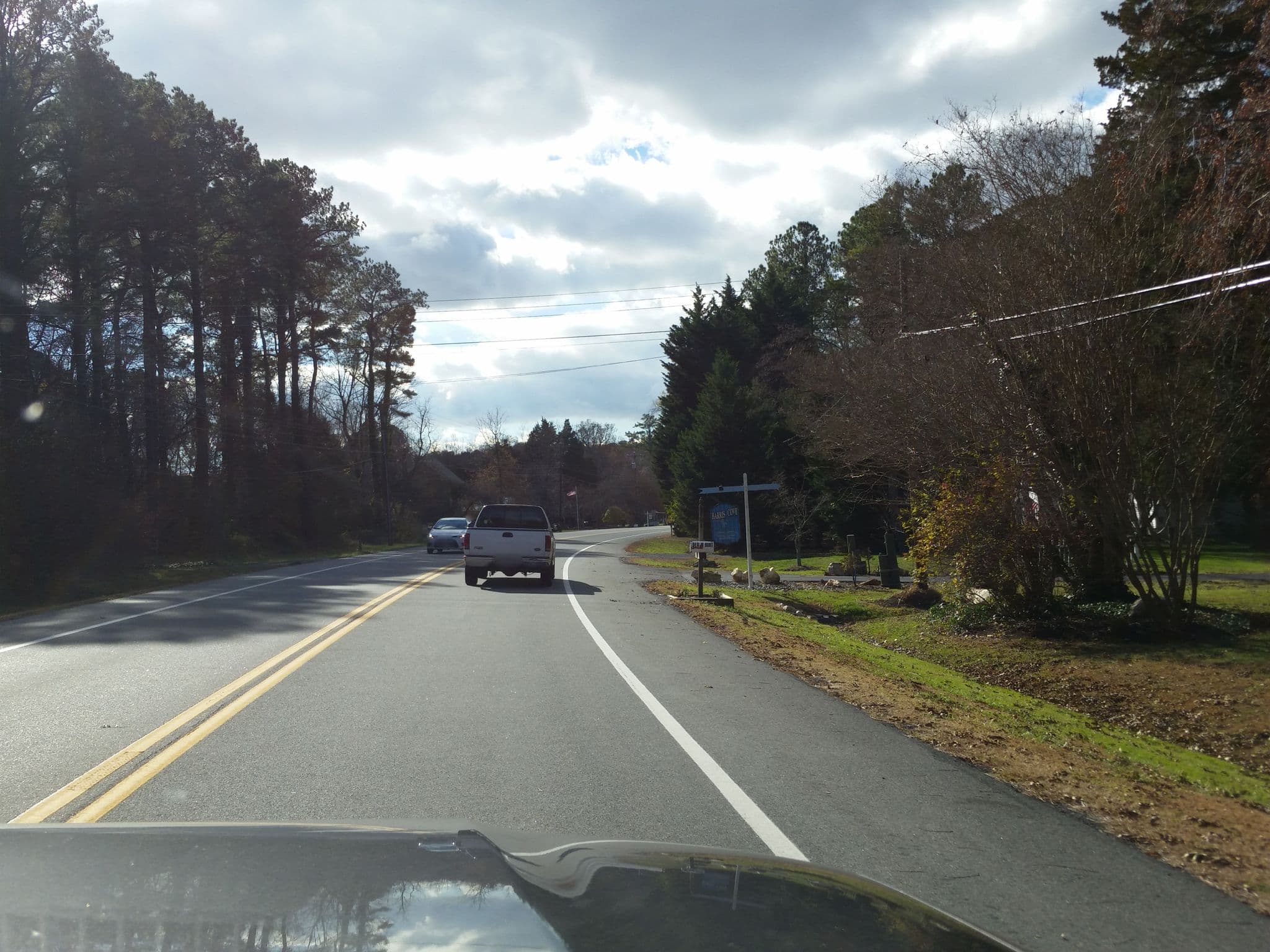 Street view near Harris Cove Cottages Bed 'N Boat, Grasonville — © jaakkoh (CC BY-SA · Mapillary)