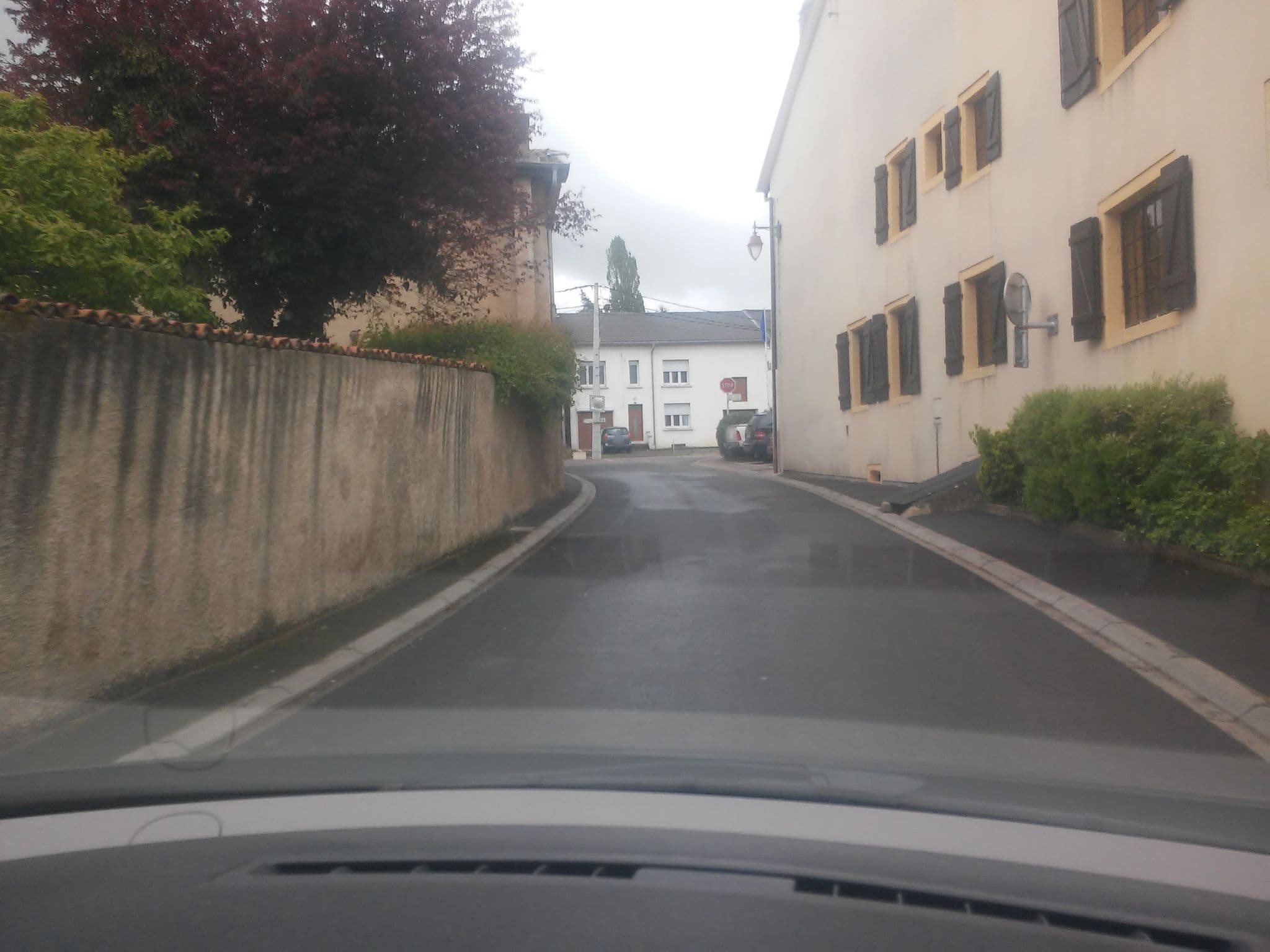Street view near La Grange de Condé, Courcelles-Chaussy — © locus57 (CC BY-SA · Mapillary)