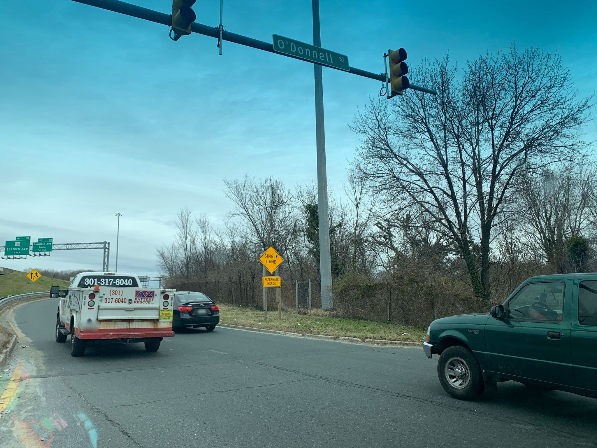 Street view near Rodeway Inn, Greektown — © mdroads (CC BY-SA · Mapillary)