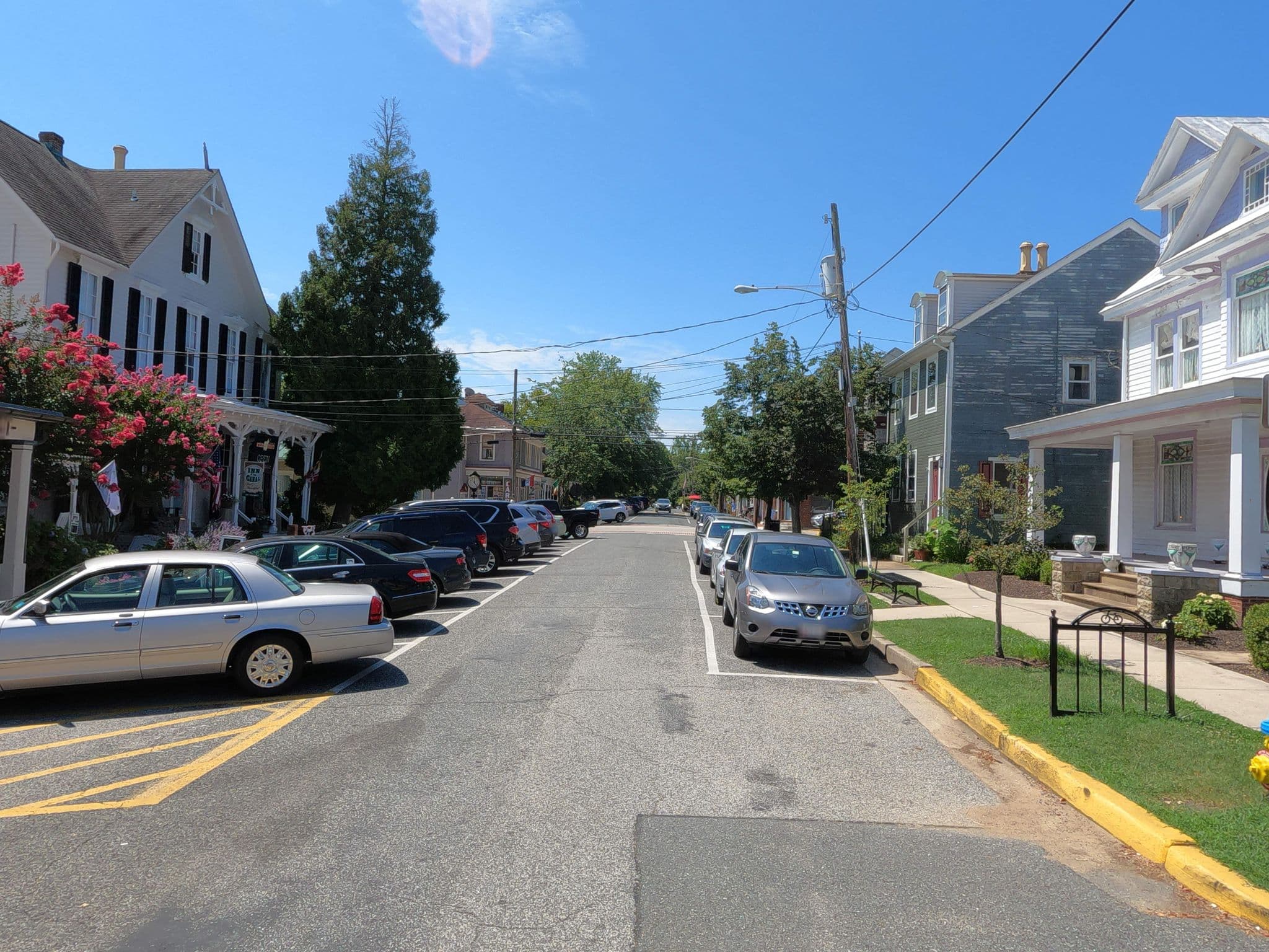Street view near The Old Wharf Cottage, Elkton — © roadgeek_md99 (CC BY-SA · Mapillary)