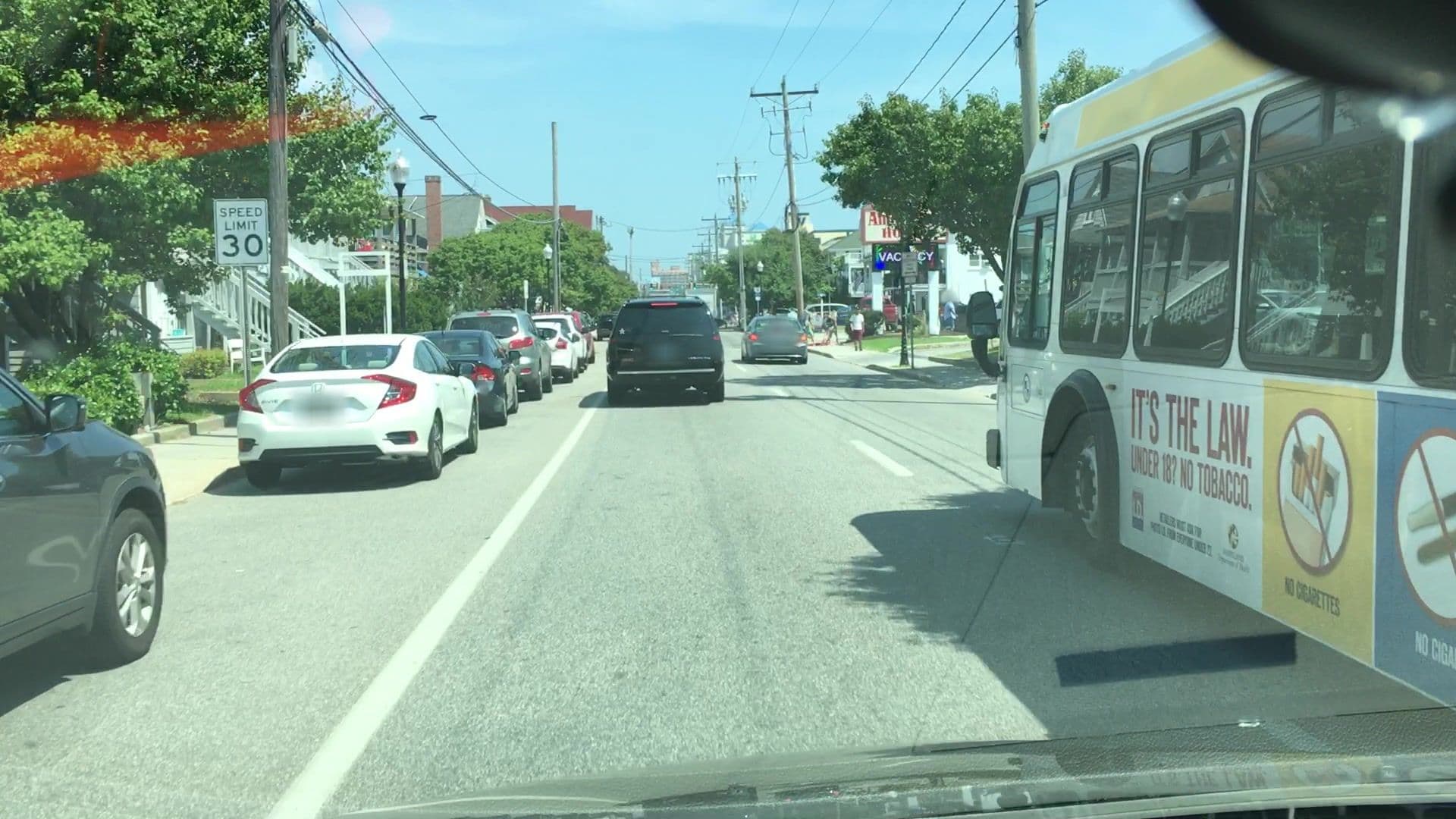 Street view near Harrison Apartments, West Ocean City — © lvl5 (CC BY-SA · Mapillary)