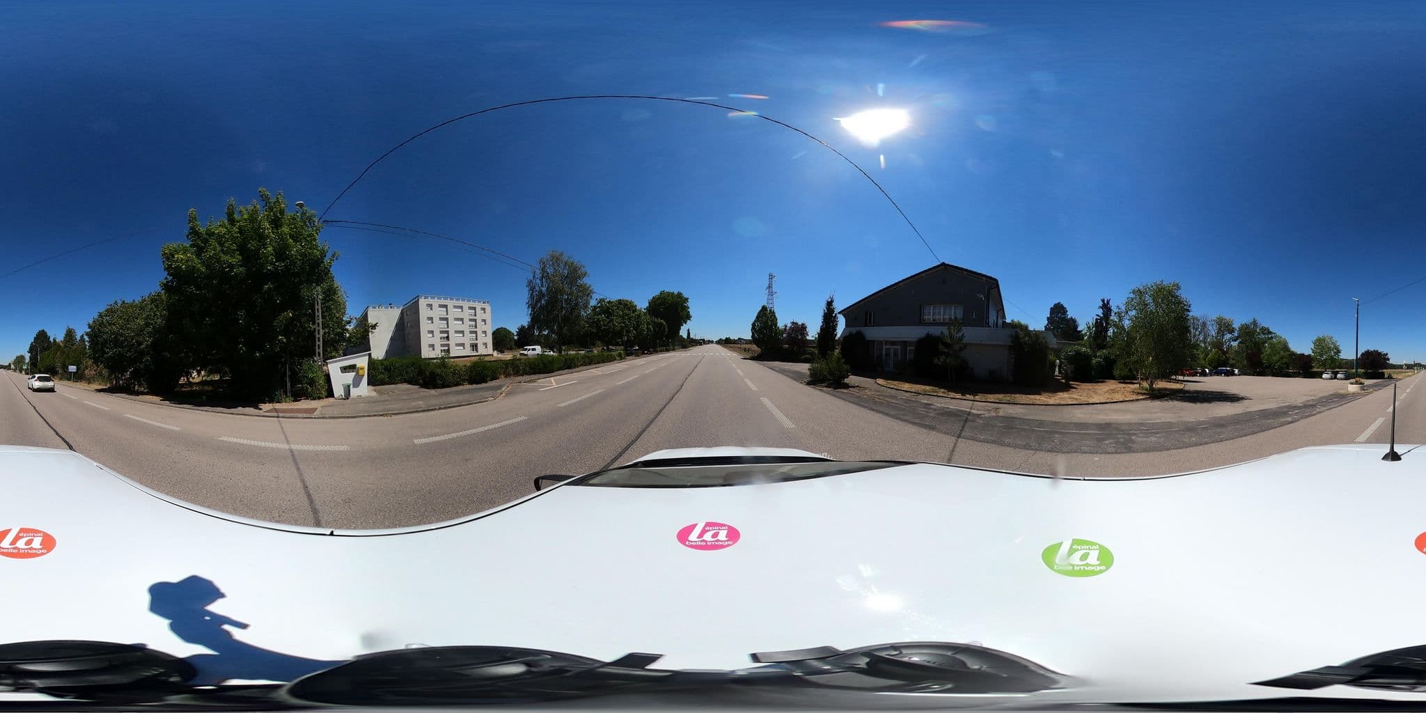 Street view near Le Relais de Vincey, Vincey — © andrianjakavah (CC BY-SA · Mapillary)