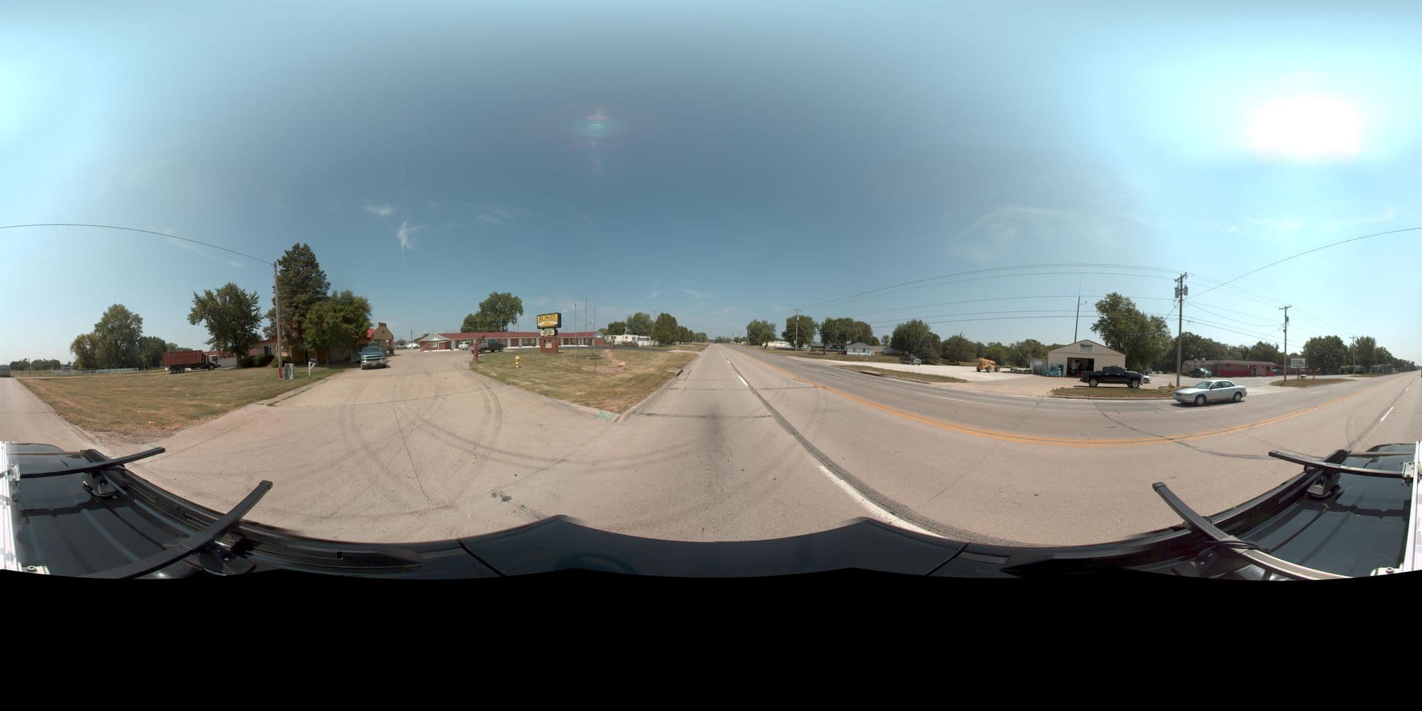 Street view near Budgetel Inns, Keokuk — © rking (CC BY-SA · Mapillary)