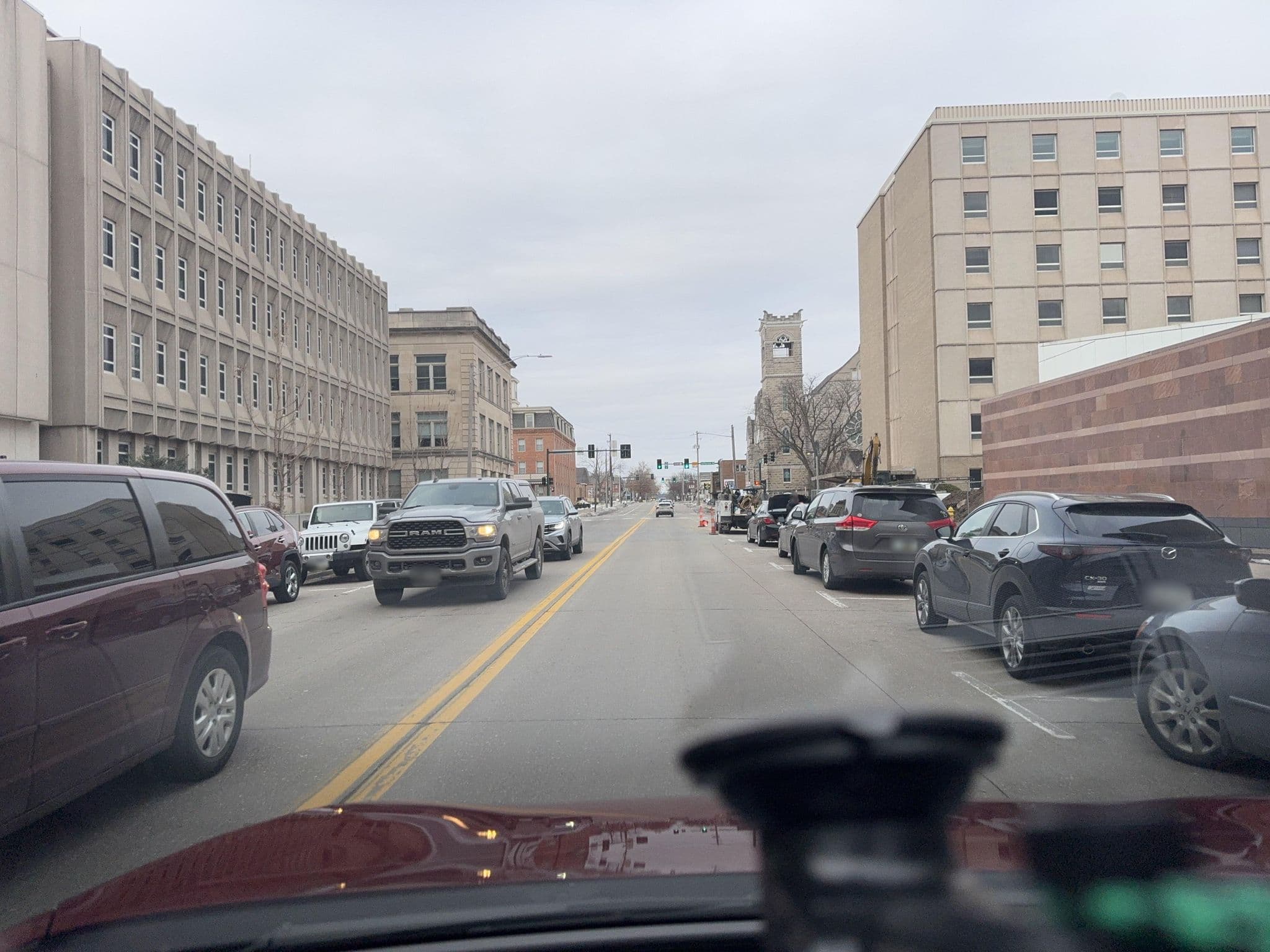 Street view near Chaz's Mind, Iowa City — © quickness805 (CC BY-SA · Mapillary)