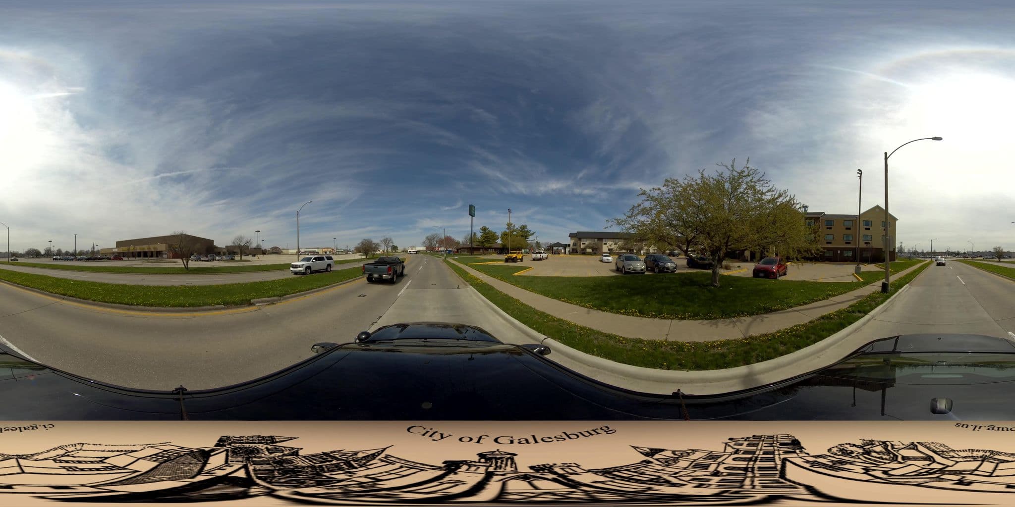 Street view near Fairfield Inn Galesburg, Galesburg — © galesburggis (CC BY-SA · Mapillary)