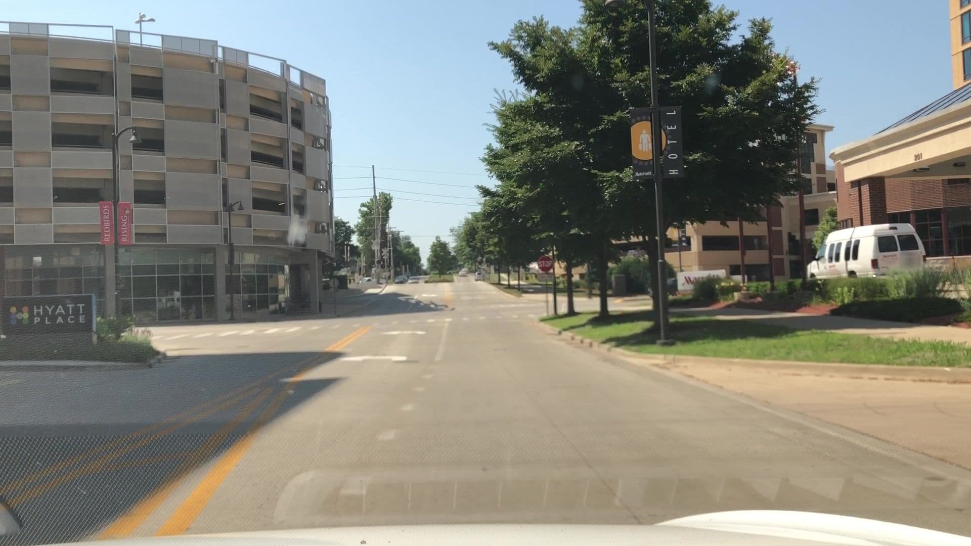 Street view near McNeill Hotel Company, Normal — © lvl5 (CC BY-SA · Mapillary)
