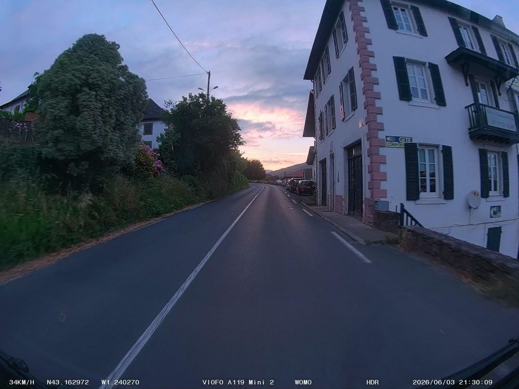 Street view near Gîte Compostella, Saint-Jean-Pied-de-Port — © soulcover (CC BY-SA · Mapillary)