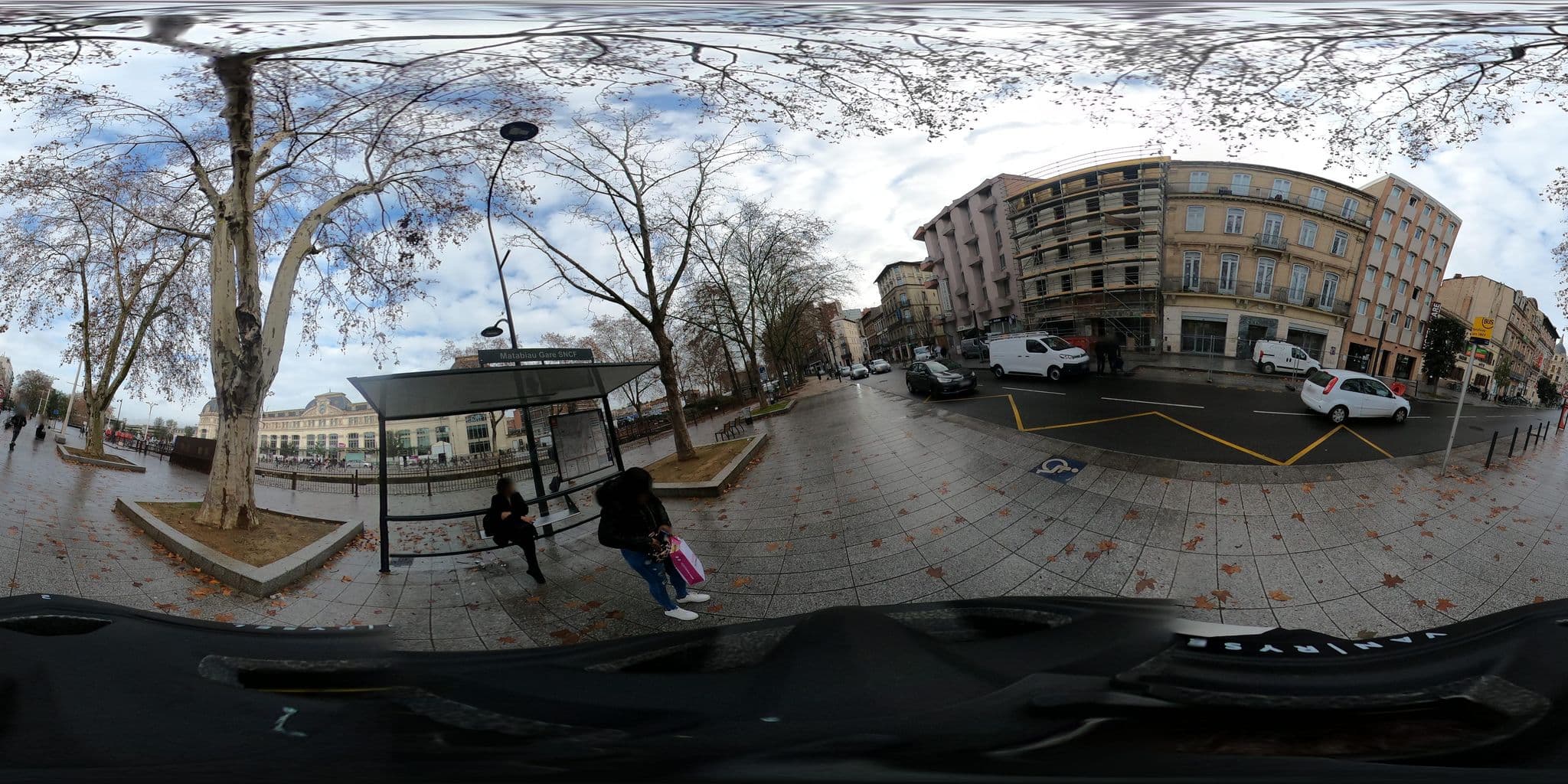 Street view near Hôtel Icare, Toulouse — © alixun (CC BY-SA · Mapillary)