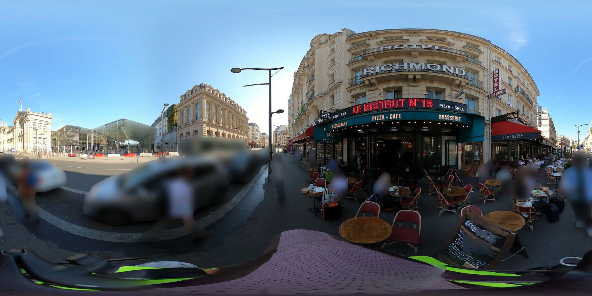Street view near Hôtel Richmond, Saint-Vincent de Paul — © cartocite (CC BY-SA · Mapillary)