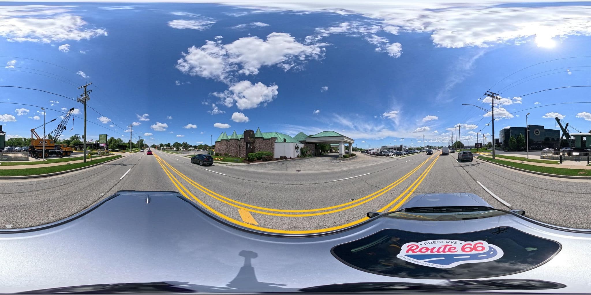 Street view near William Tell Restaurant & Banquets, Hodgkins — © nthp_gis (CC BY-SA · Mapillary)