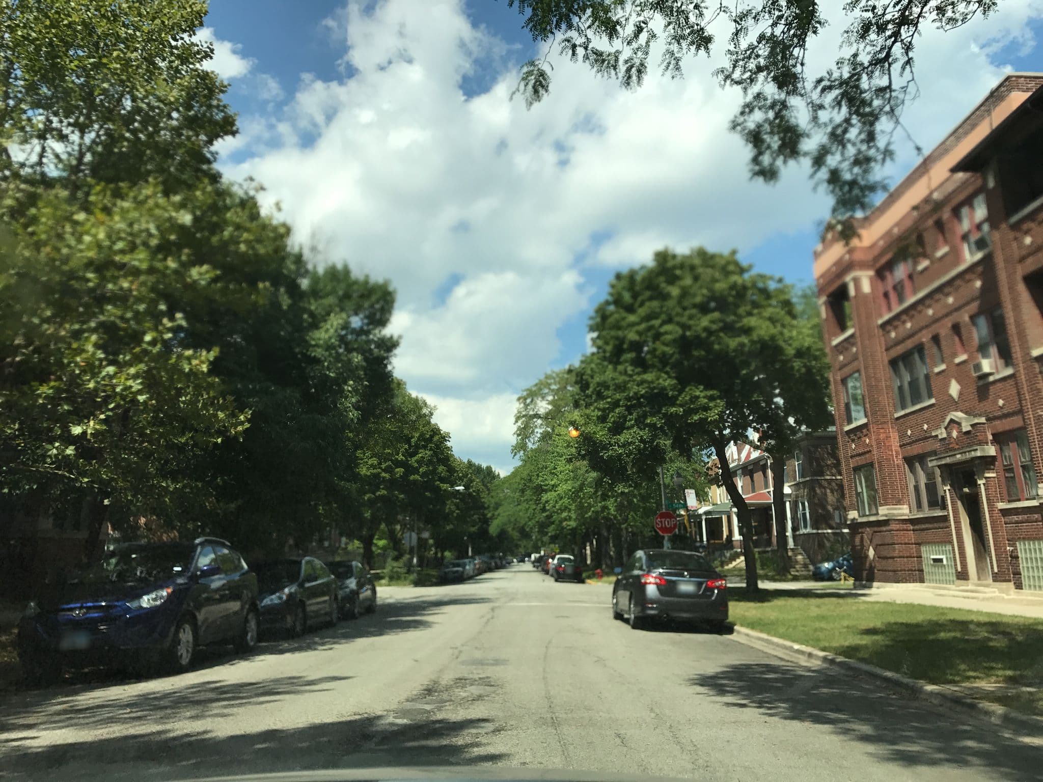 Street view near The Slut, Kenwood — © mdroads (CC BY-SA · Mapillary)