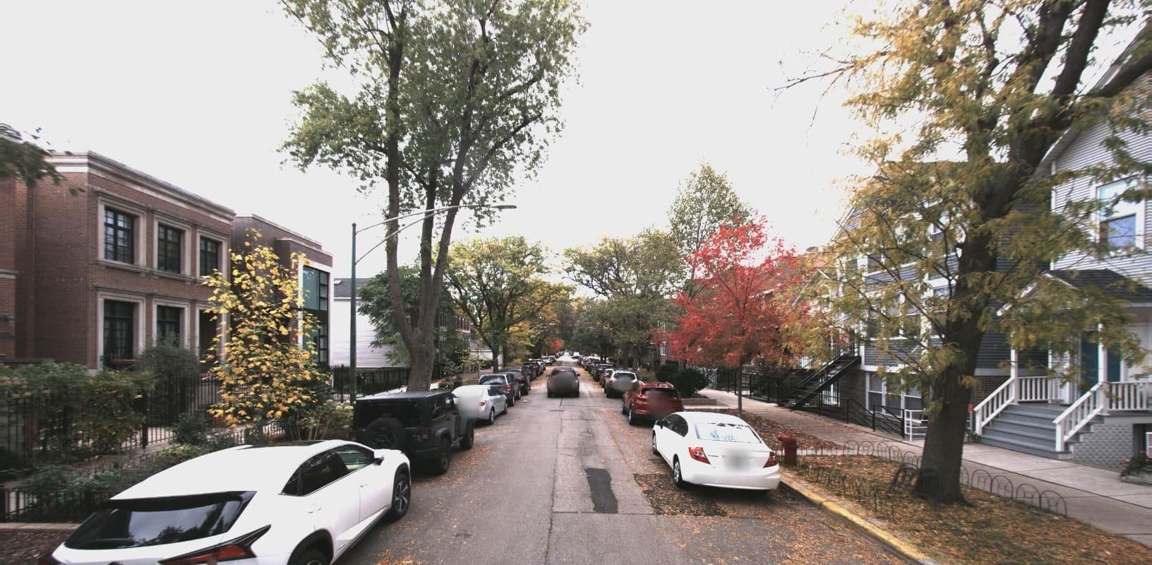 Street view near Briggs' Banana Hammock, Lincoln Park — © gap (CC BY-SA · Mapillary)