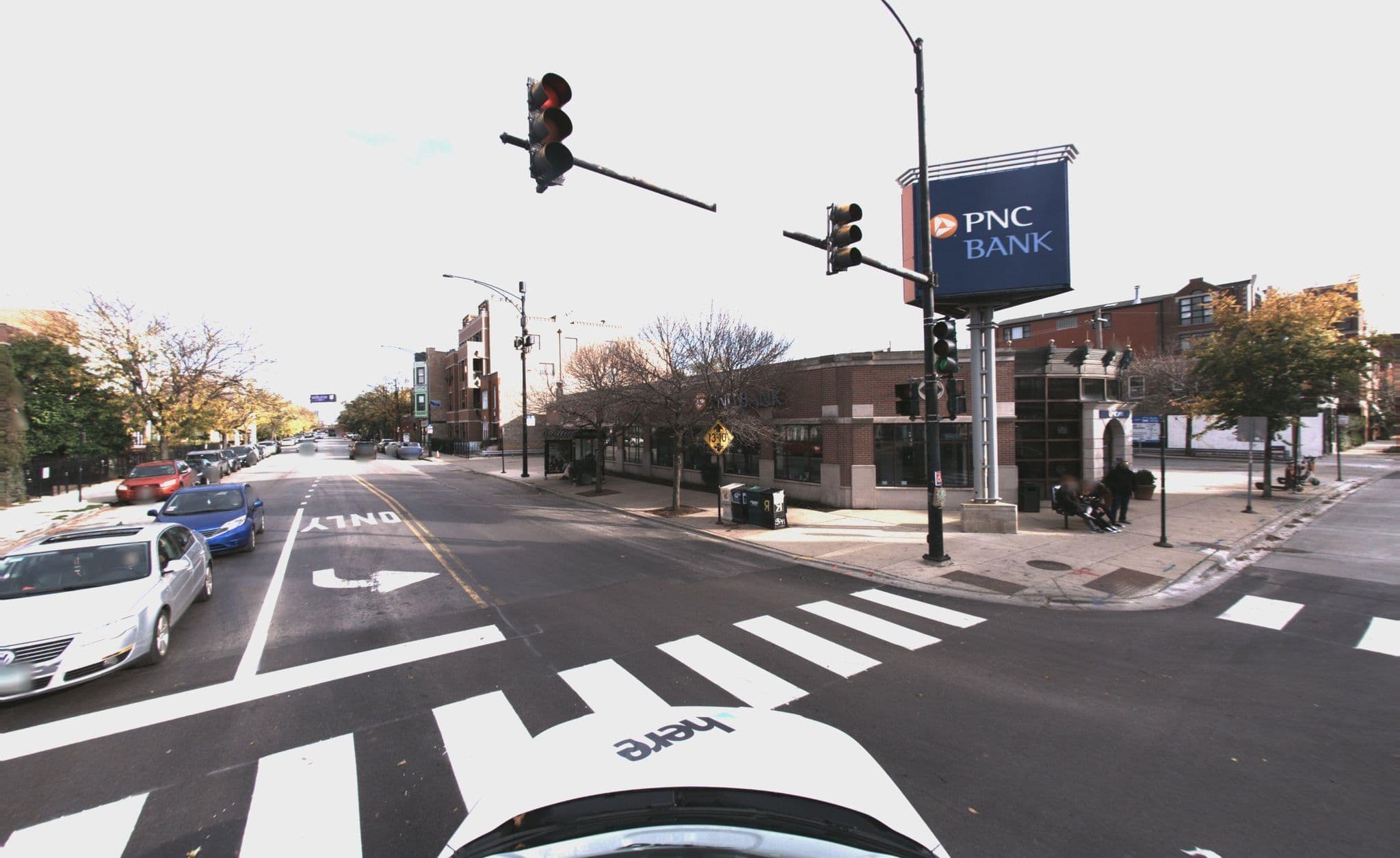 Street view near Doubletree Club Ohare Hotel, Logan Square — © anegorov (CC BY-SA · Mapillary)