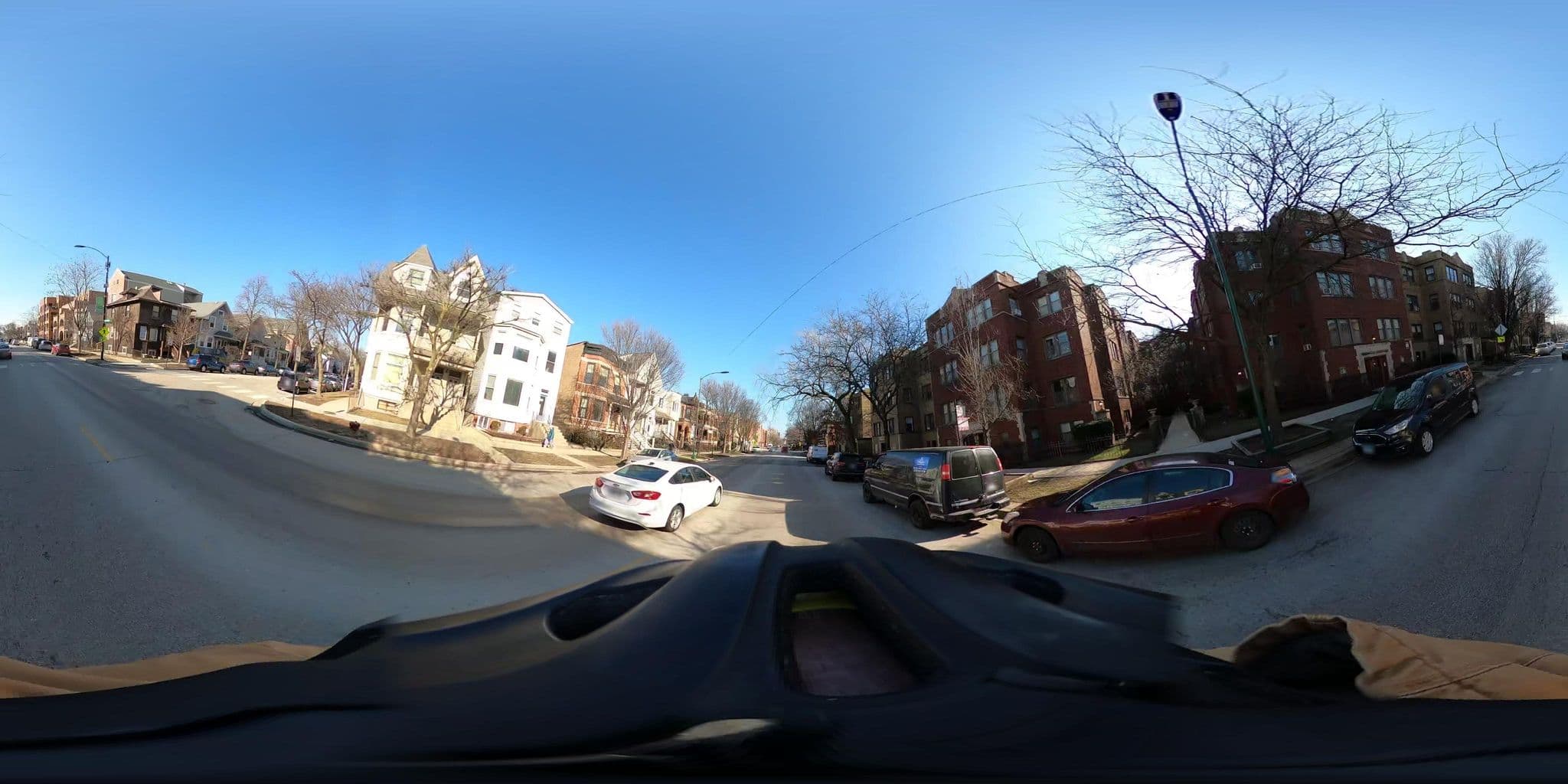 Street view near Andrea's Via Airbnb, North Center — © epicspongee (CC BY-SA · Mapillary)