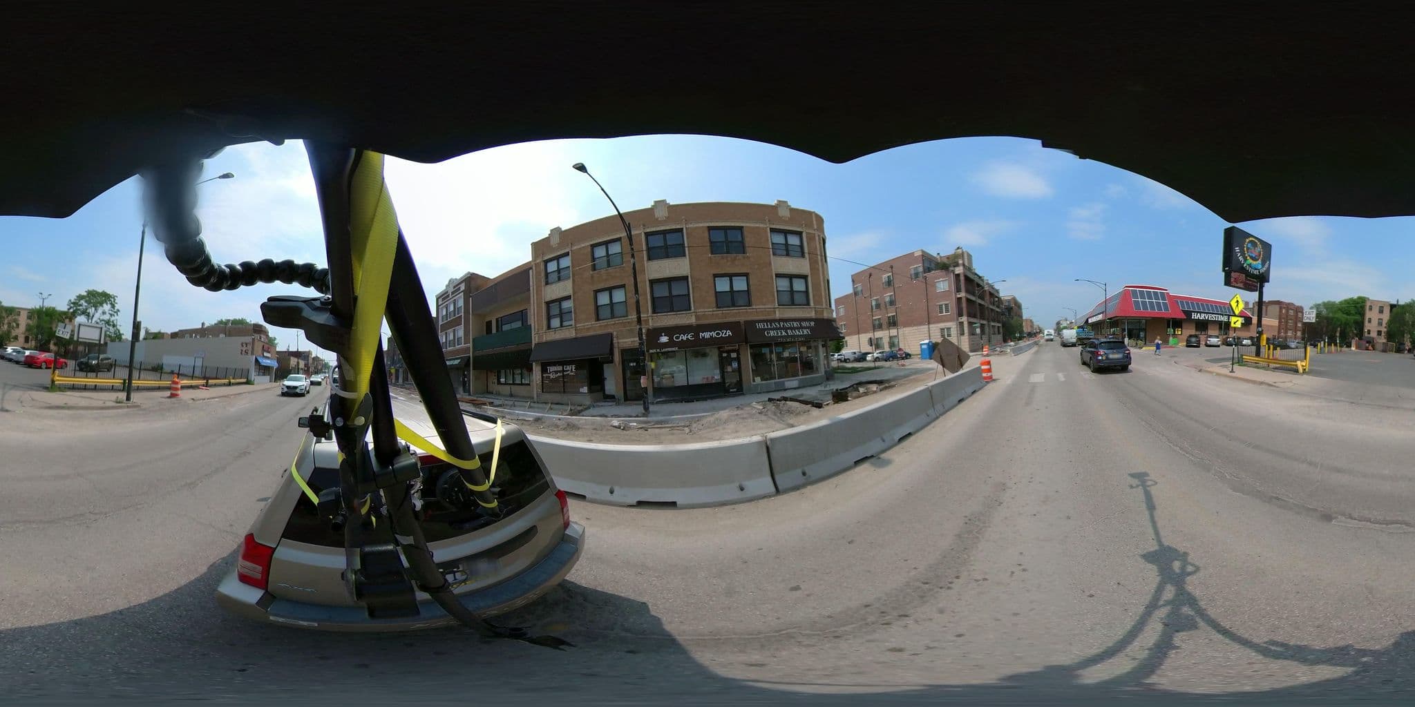Street view near Flyin'JCafe, Lincoln Square — © hmhtb (CC BY-SA · Mapillary)