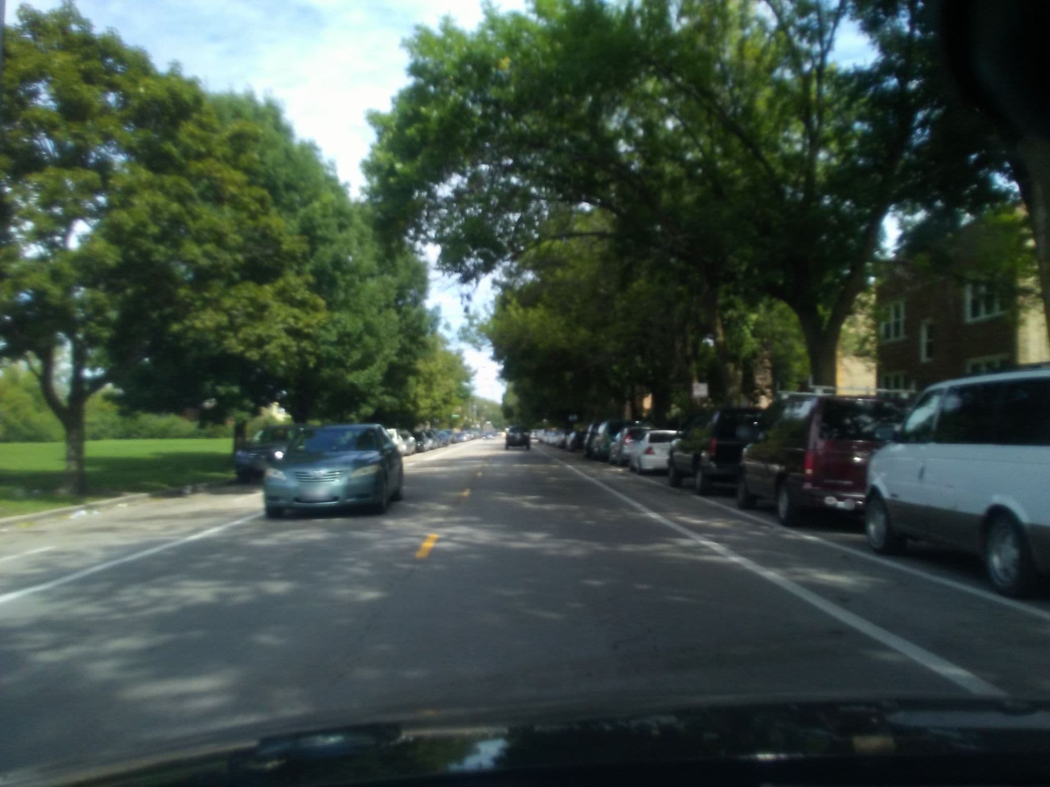 Street view near the hilton, West Ridge — © mly_ord02 (CC BY-SA · Mapillary)