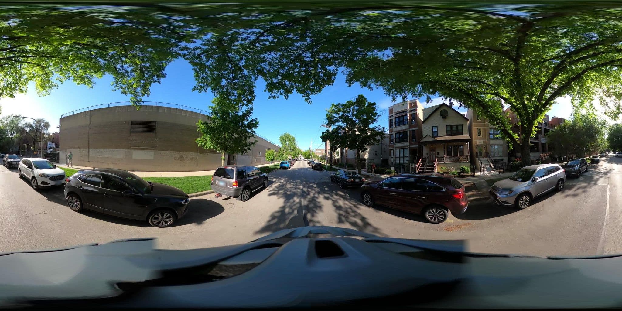 Street view near The Thoriental, North Center — © epicspongee (CC BY-SA · Mapillary)
