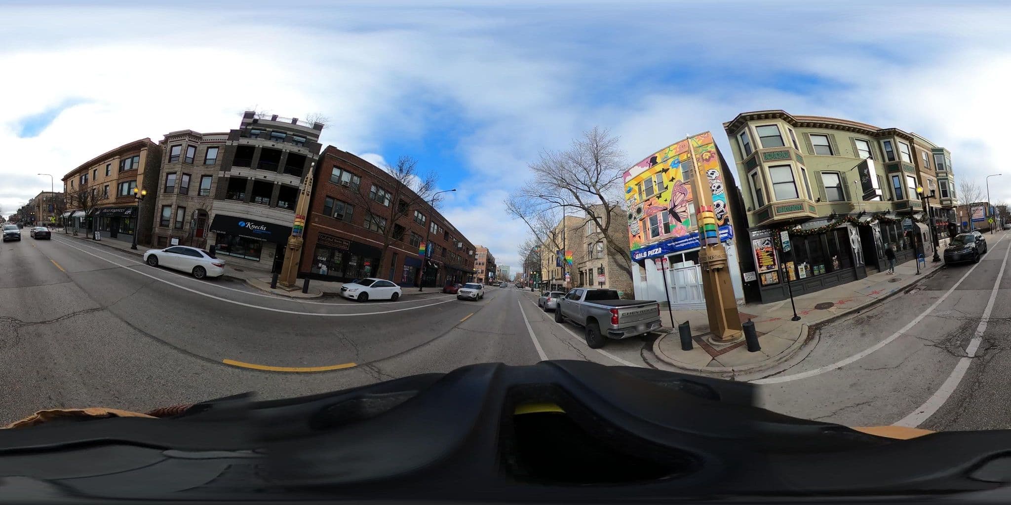 Street view near Harry's Wrigley Hideaway, Uptown — © epicspongee (CC BY-SA · Mapillary)