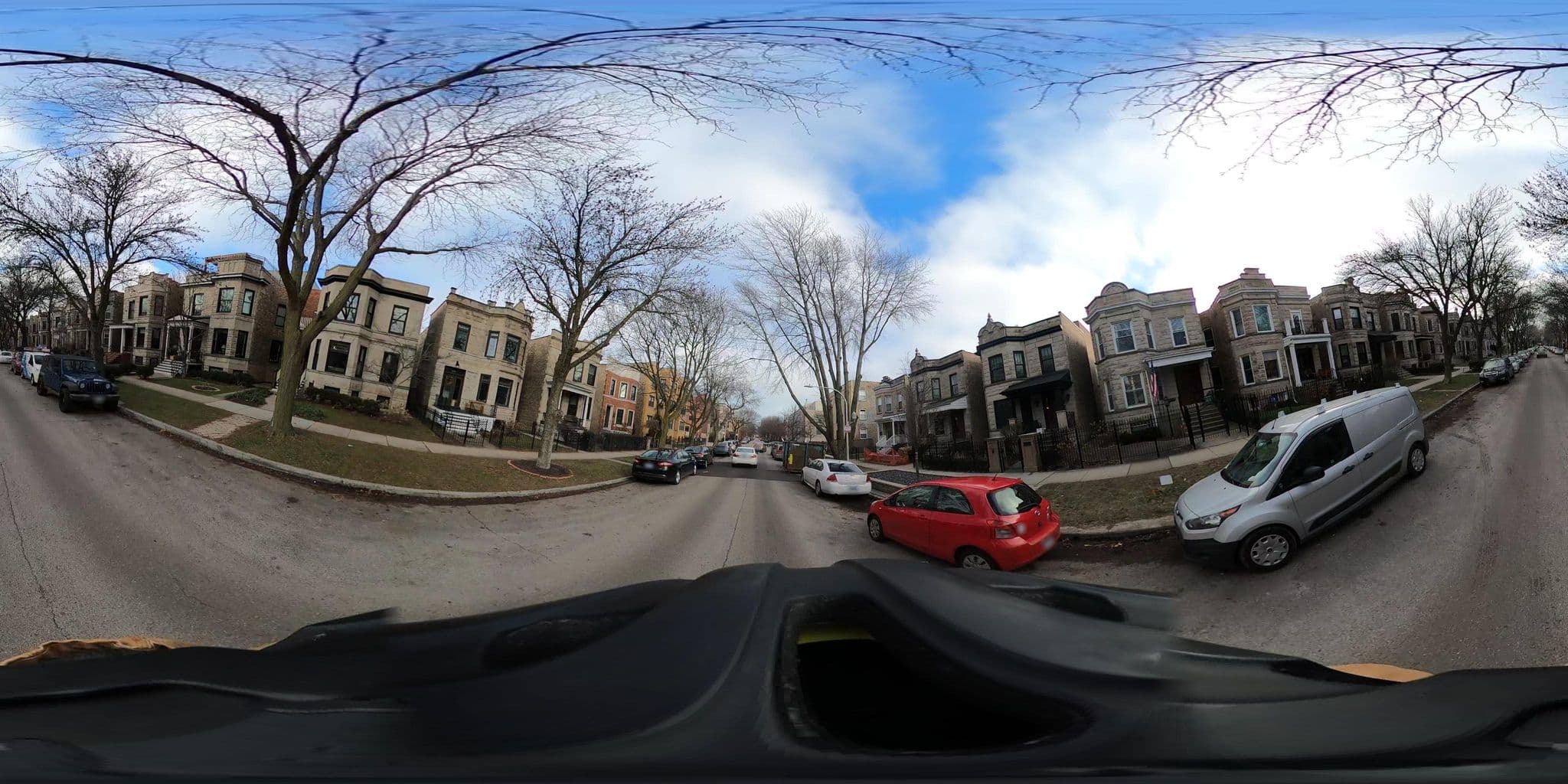 Street view near Chicago Guest House, North Center — © epicspongee (CC BY-SA · Mapillary)