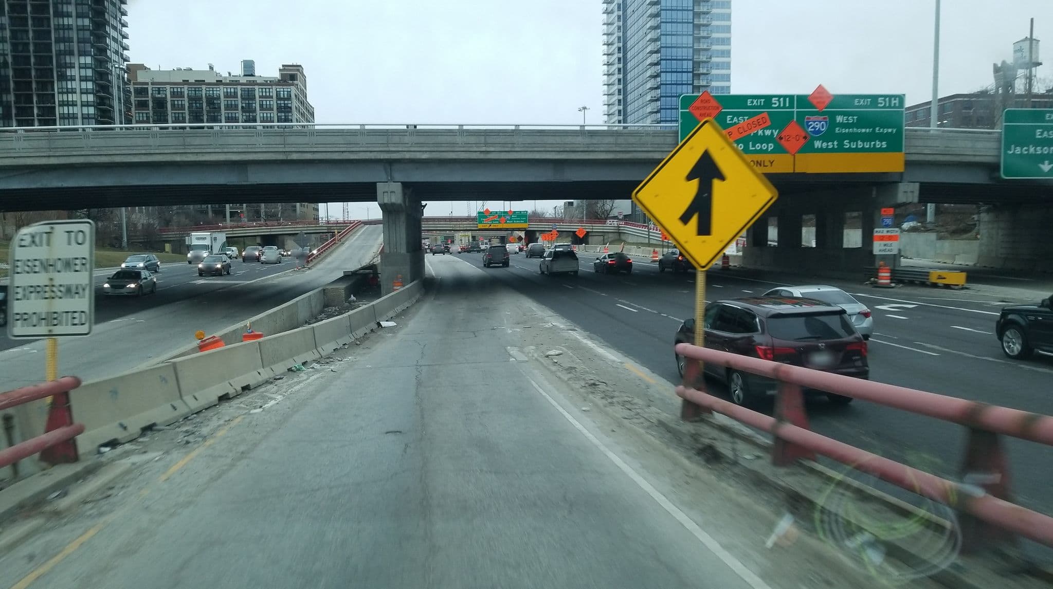 Street view near Boston Park Plaza Hotel, Chicago Loop — © jbthemilker (CC BY-SA · Mapillary)