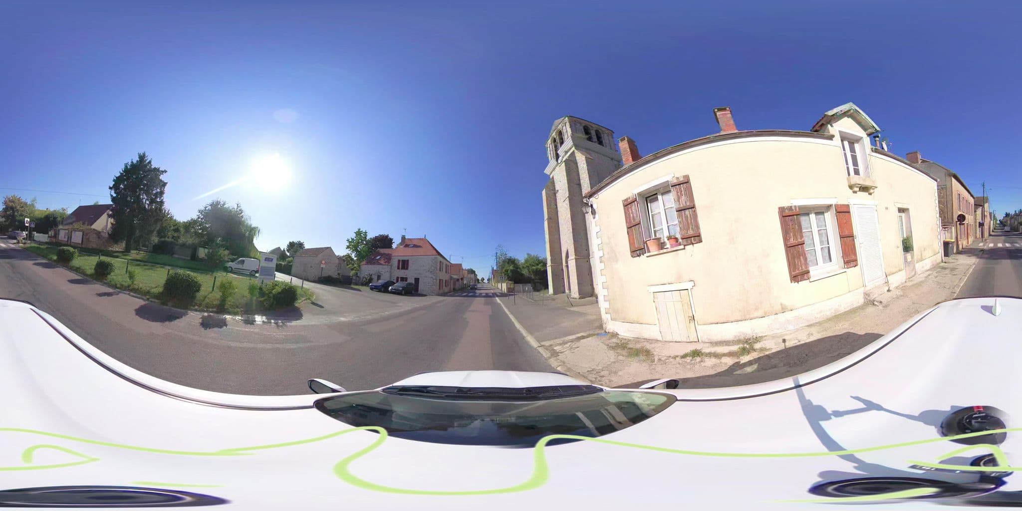 Street view near Chambres d'hôtes à Lizines, Longueville — © atchisson (CC BY-SA · Mapillary)