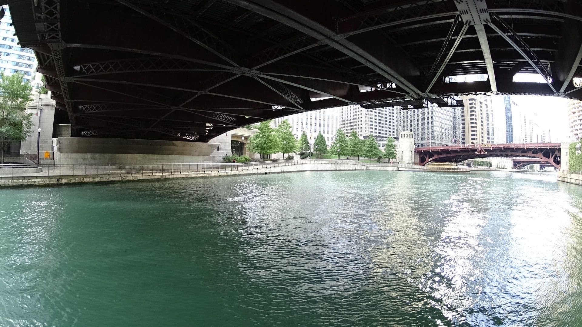 Street view near Wyndham Grand Chicago Riverfront, Chicago Loop — © cookry (CC BY-SA · Mapillary)