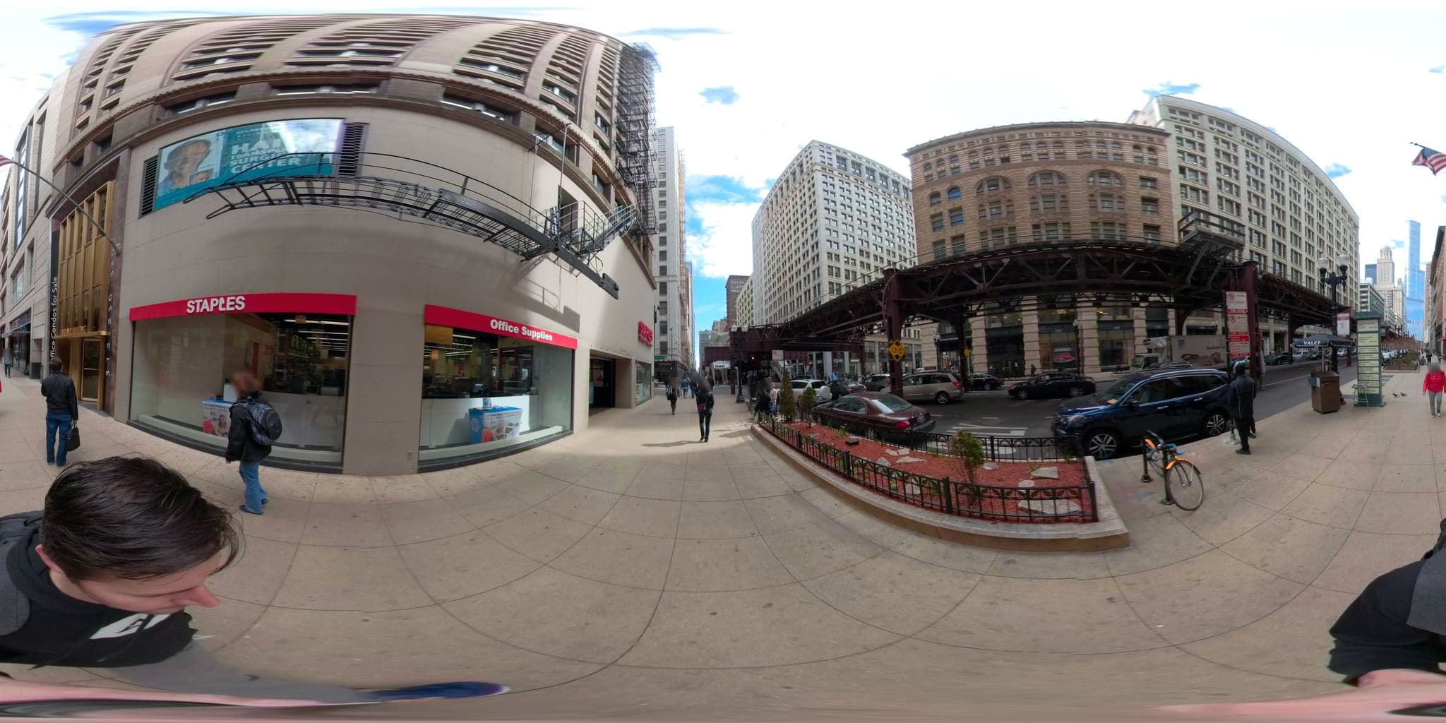 Street view near Dick's, Chicago Loop — © cookry (CC BY-SA · Mapillary)