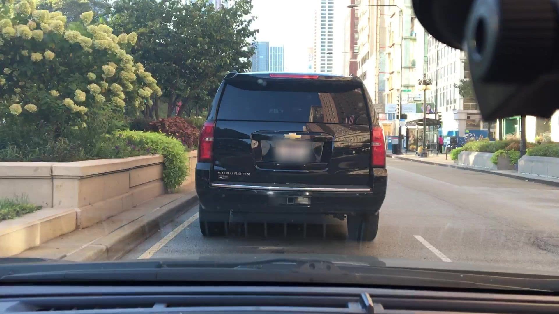 Street view near Hilton Chicago Governor's Suite, Chicago Loop — © lvl5 (CC BY-SA · Mapillary)
