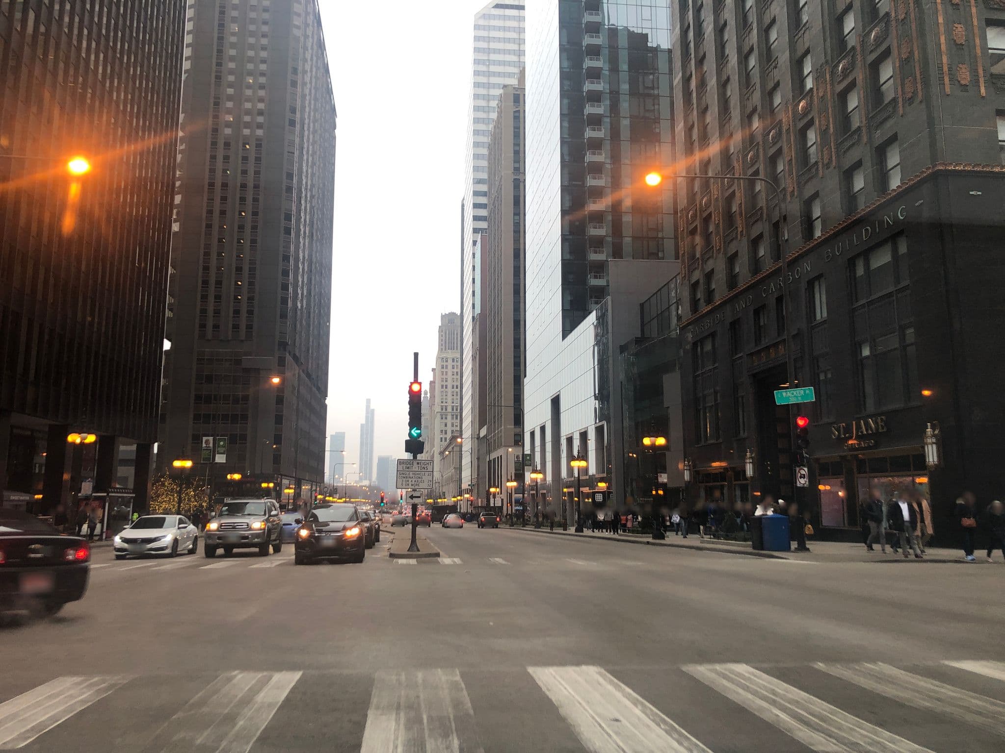 Street view near St. Jane Chicago, Chicago Loop — © glendachagas (CC BY-SA · Mapillary)
