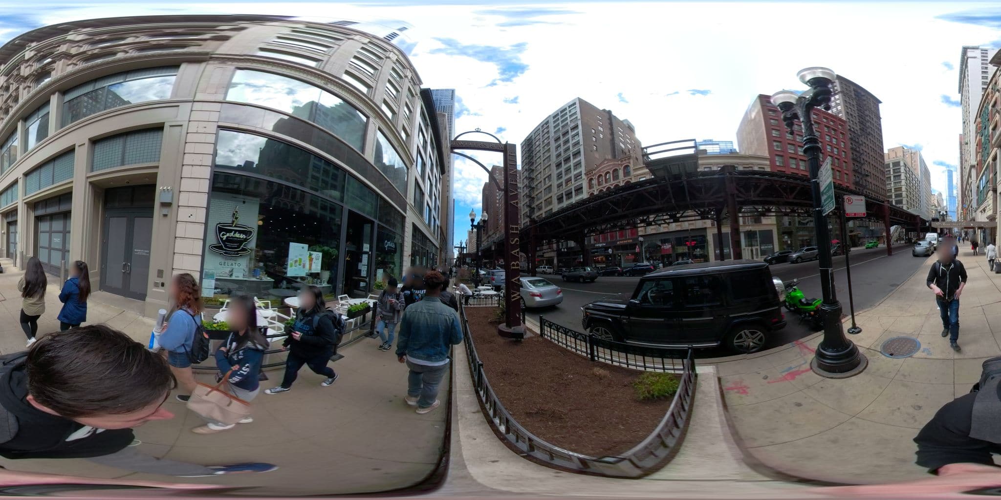Street view near Sonder Jewlers Row, Chicago Loop — © cookry (CC BY-SA · Mapillary)