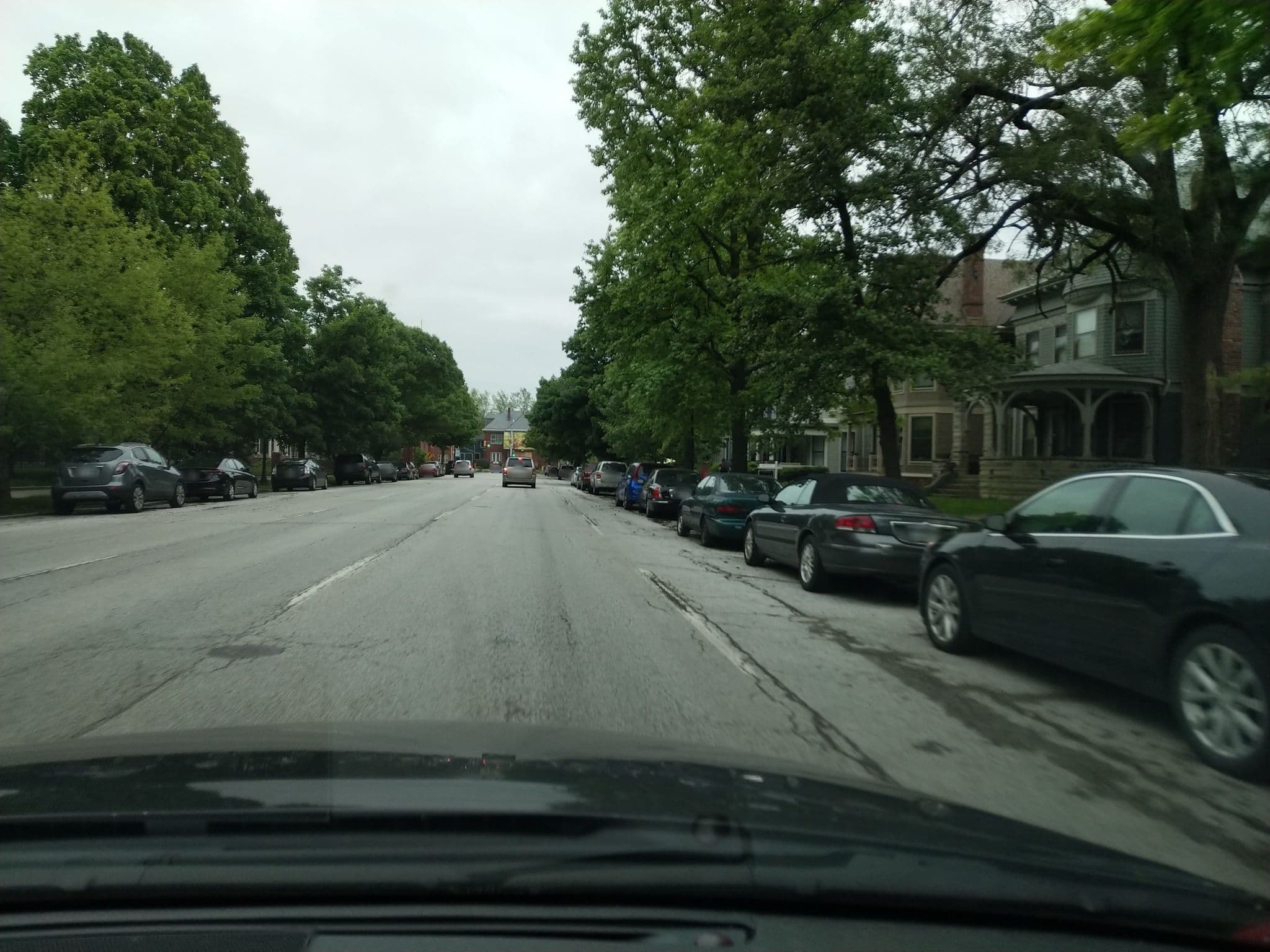Street view near Tower of Terror Elevator, Indianapolis — © svance92 (CC BY-SA · Mapillary)