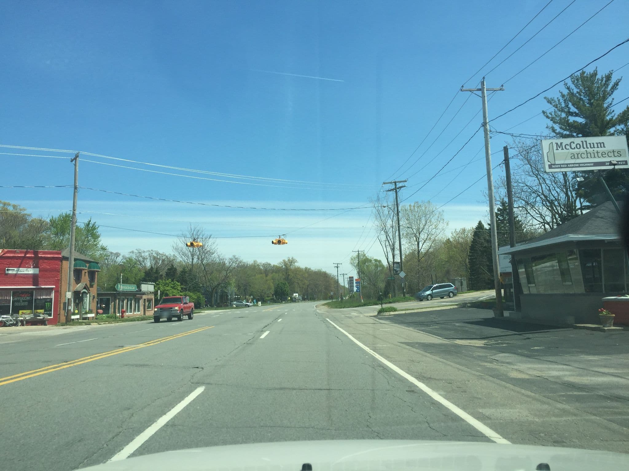 Street view near Yellow Bird Vacations, New Buffalo — © cookry (CC BY-SA · Mapillary)