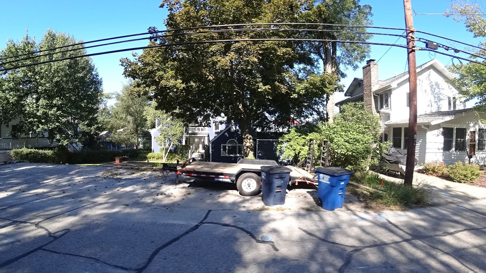 Street view near Lake Michigan Rental House, Michigan City — © mbobcek (CC BY-SA · Mapillary)