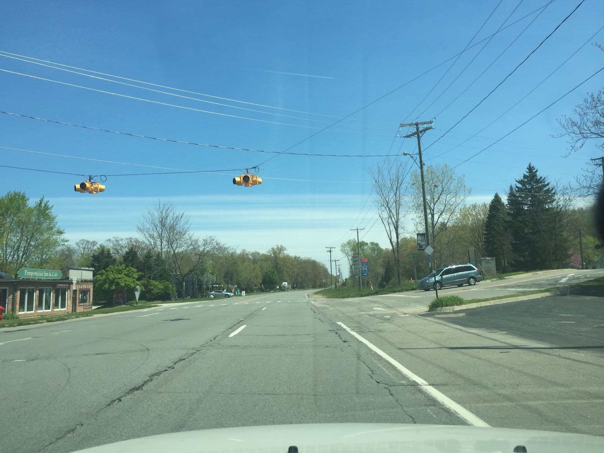 Street view near The Place to Be, New Buffalo — © cookry (CC BY-SA · Mapillary)
