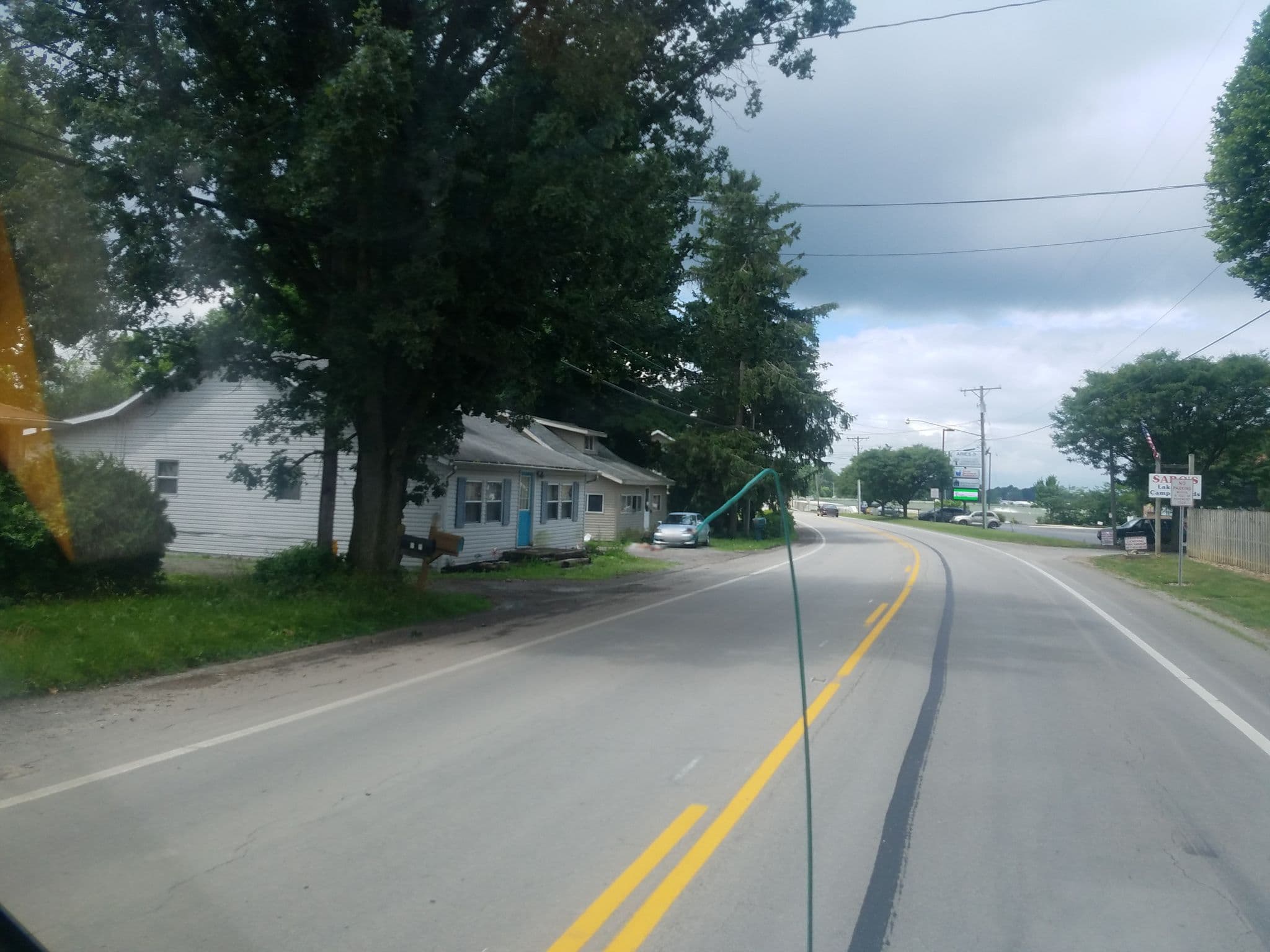 Street view near Sabo's Lake Front Camping & Resort, Russells Point — © jbthemilker (CC BY-SA · Mapillary)