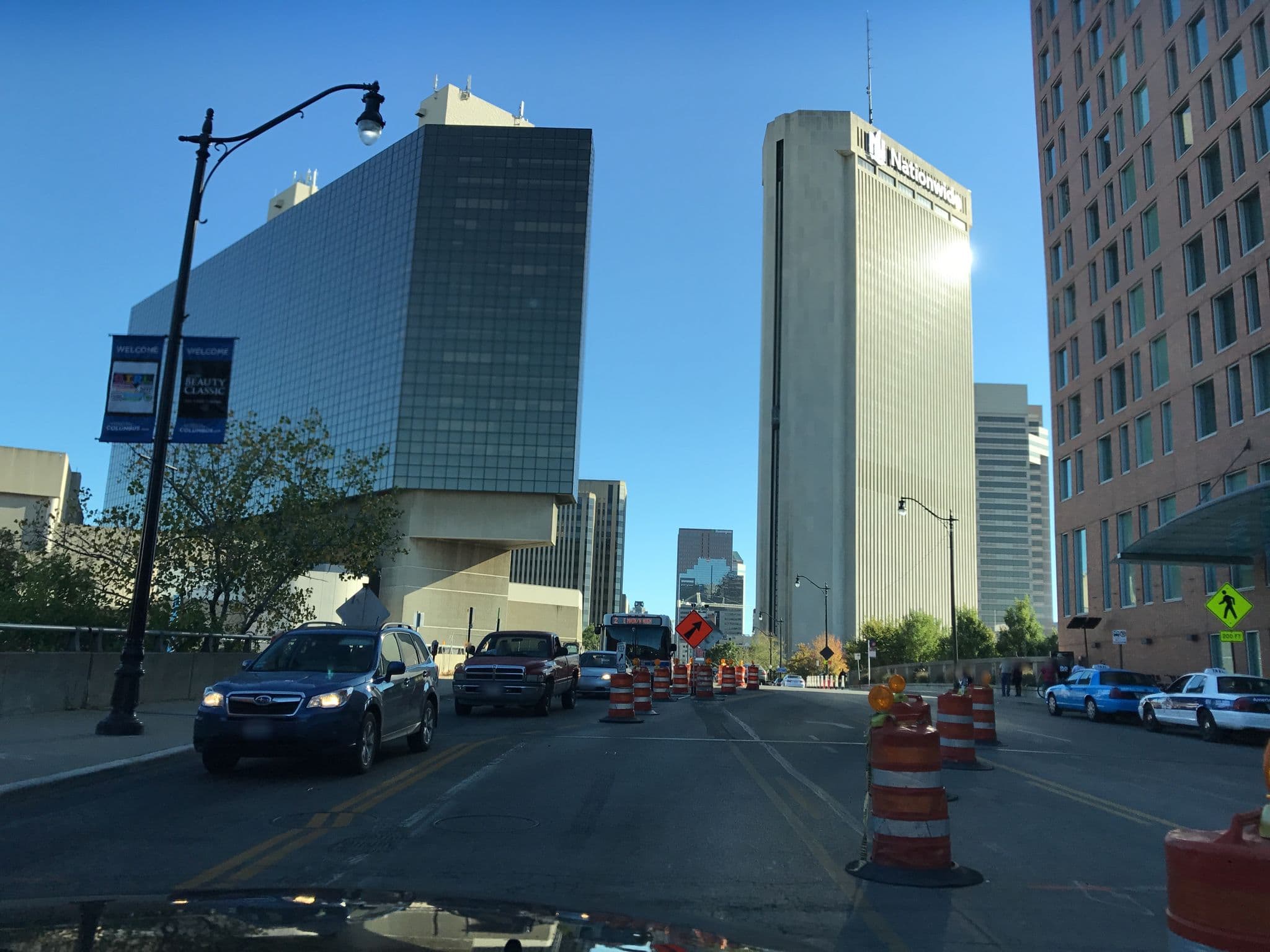 Street view near Hilton Columbus Downtown, Columbus — © mdroads (CC BY-SA · Mapillary)