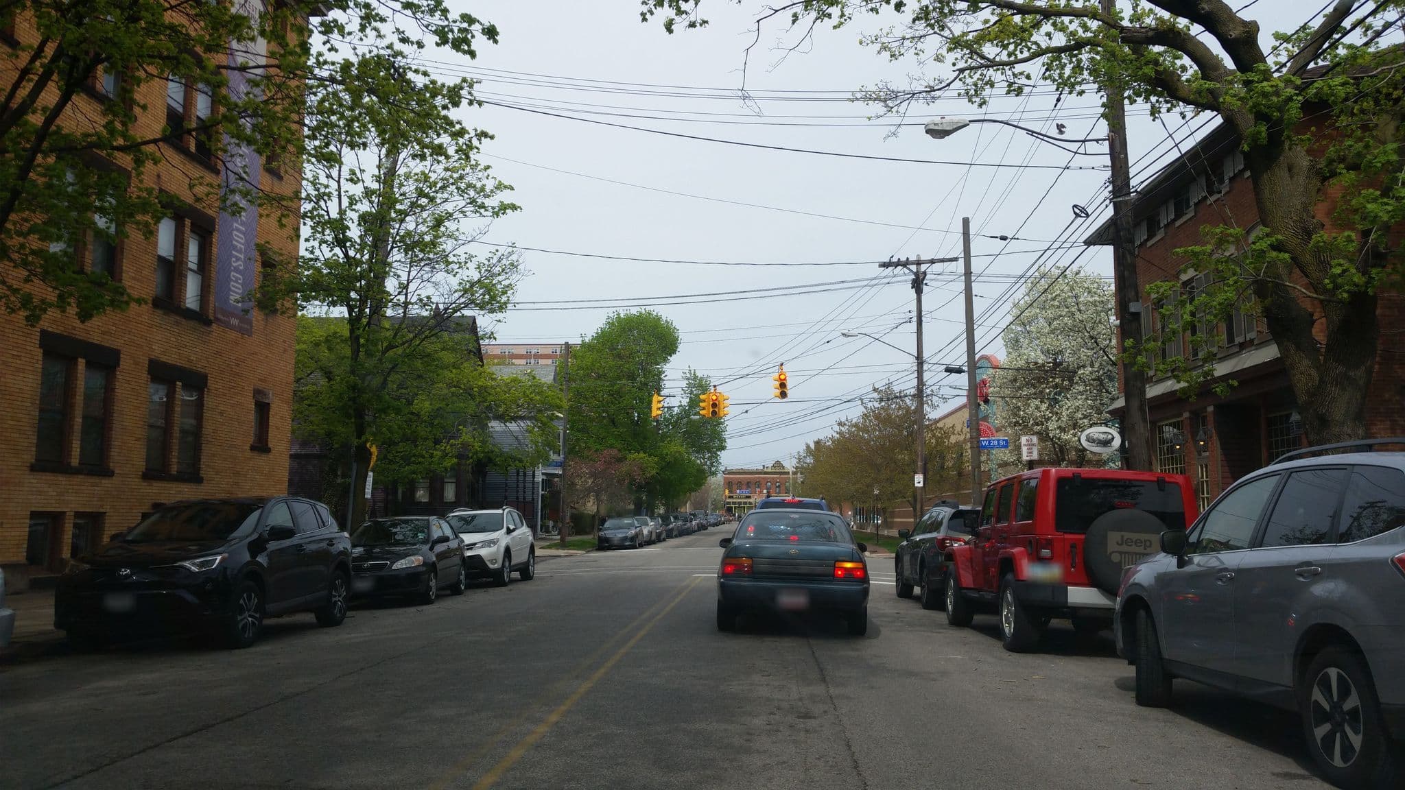 Street view near Glendennis Bed and Breakfast, Cleveland — © skorasaurus (CC BY-SA · Mapillary)