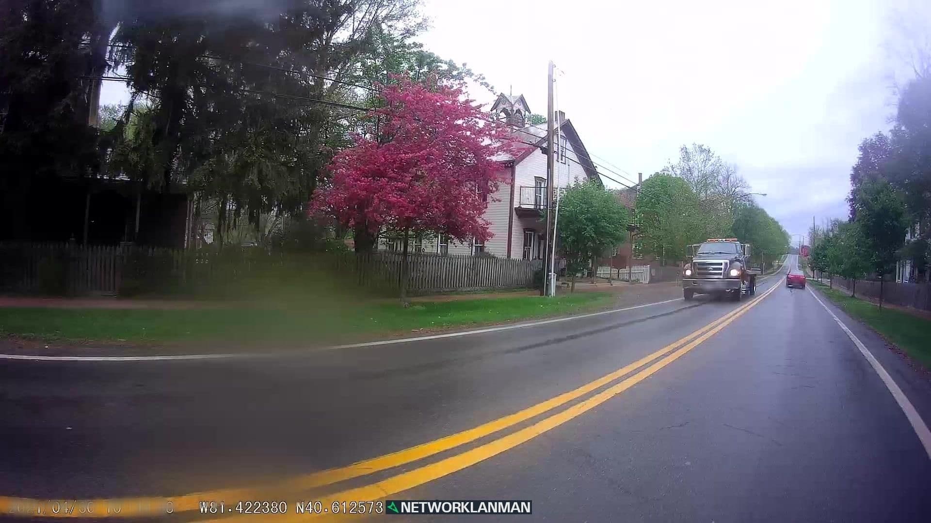 Street view near The Keeping Room Bed & Breakfast and Antiques in the Wash House, New Philadelphia — © networklanman (CC BY-SA · Mapillary)