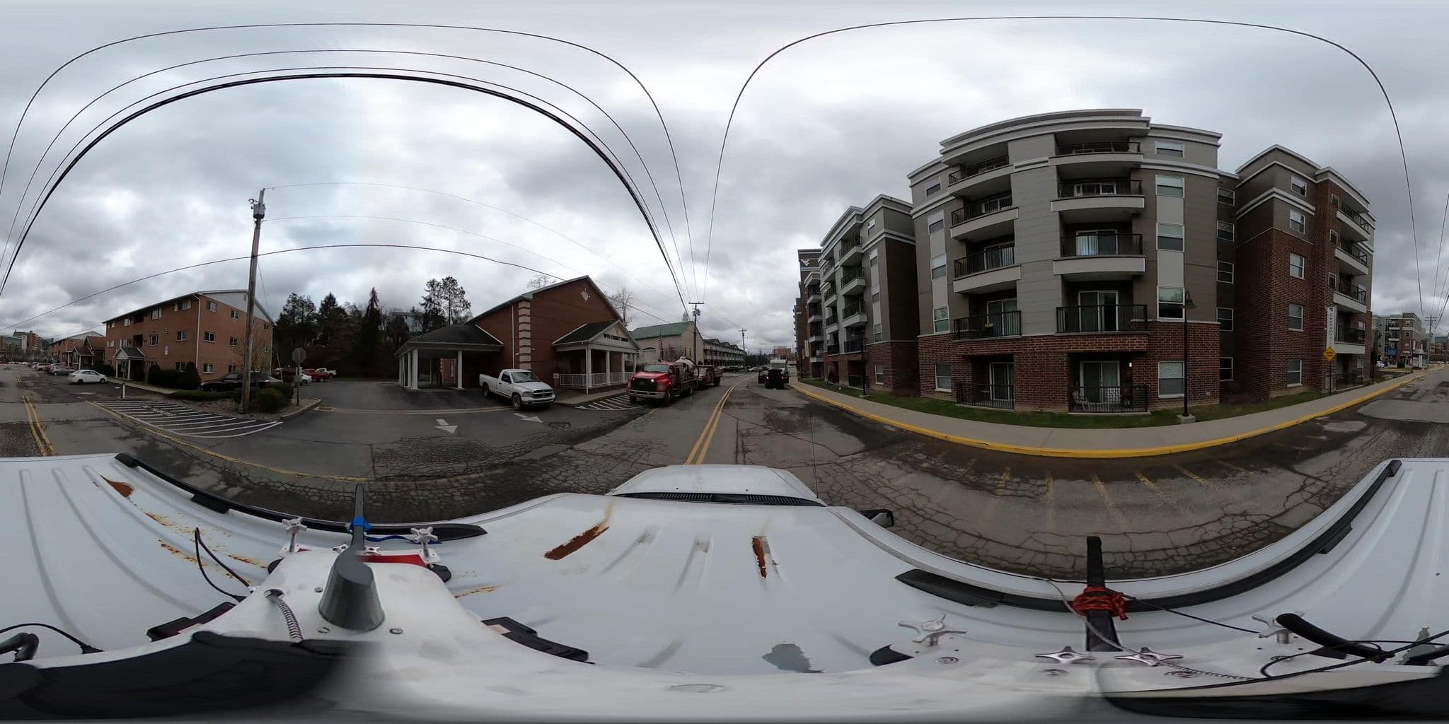 Street view near Travelodge, Westover — © jdgat (CC BY-SA · Mapillary)
