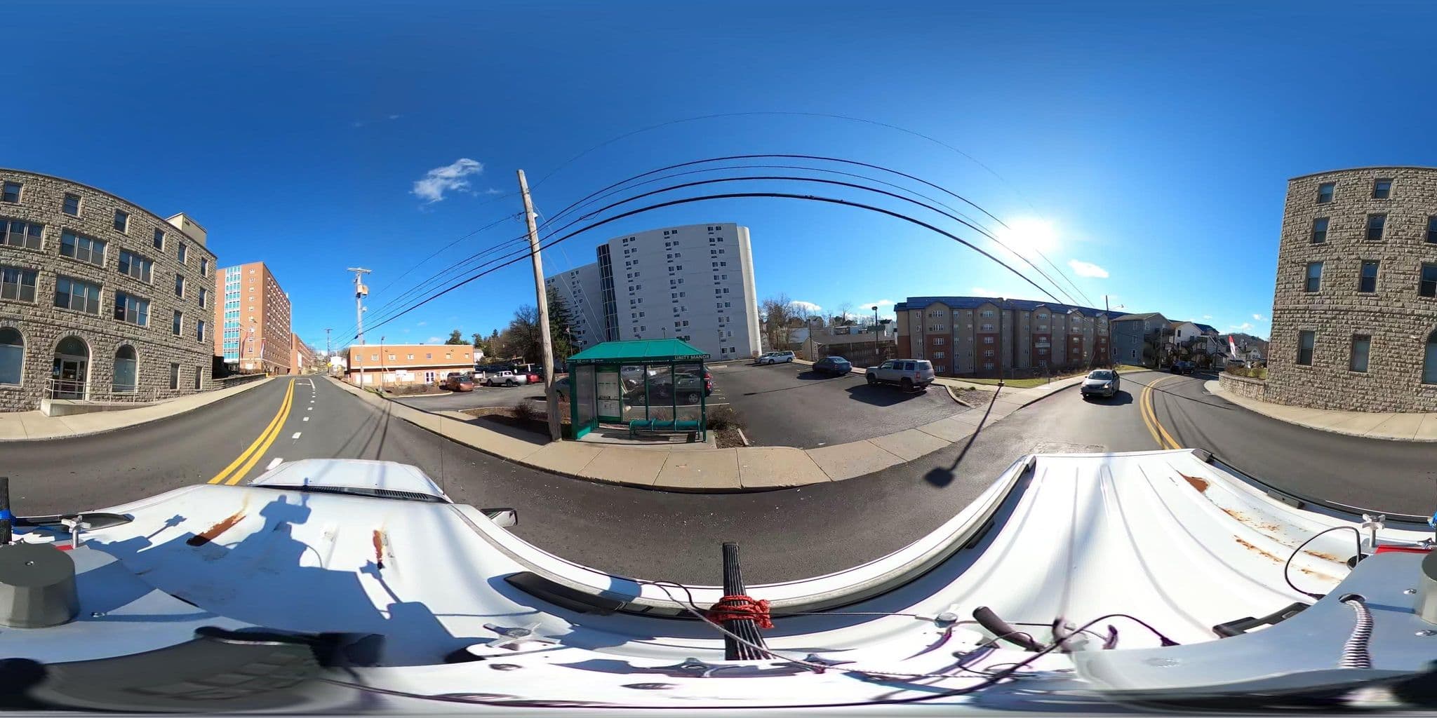 Street view near Unity Manor, Morgantown — © jdgat (CC BY-SA · Mapillary)