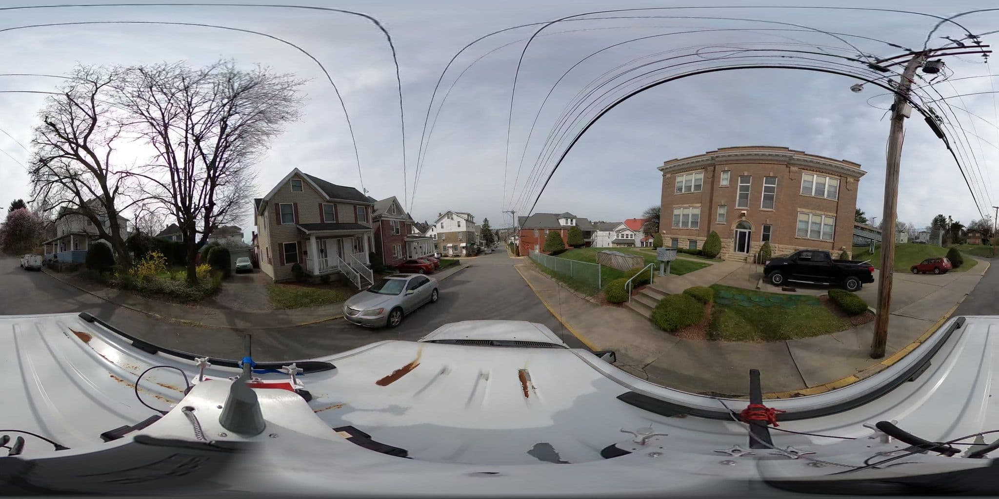 Street view near Perilli Apartments, Morgantown — © jdgat (CC BY-SA · Mapillary)