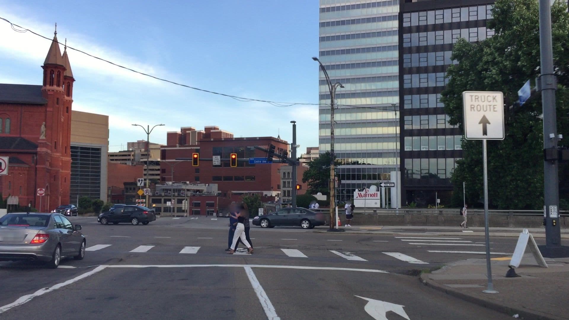 Street view near Valet Booth, Pittsburgh — © lvl5 (CC BY-SA · Mapillary)