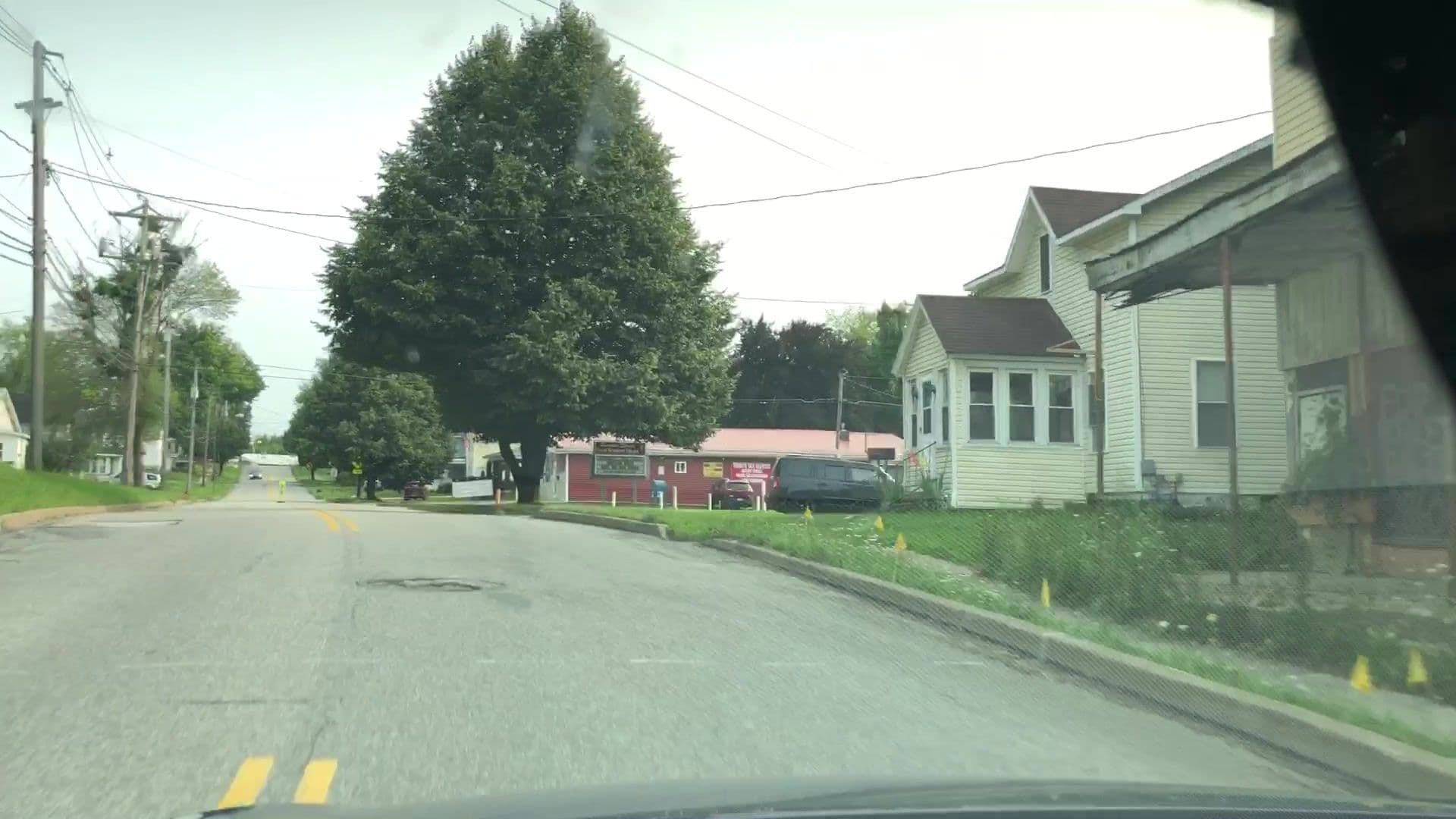 Street view near Village Voices, Corry — © lvl5 (CC BY-SA · Mapillary)