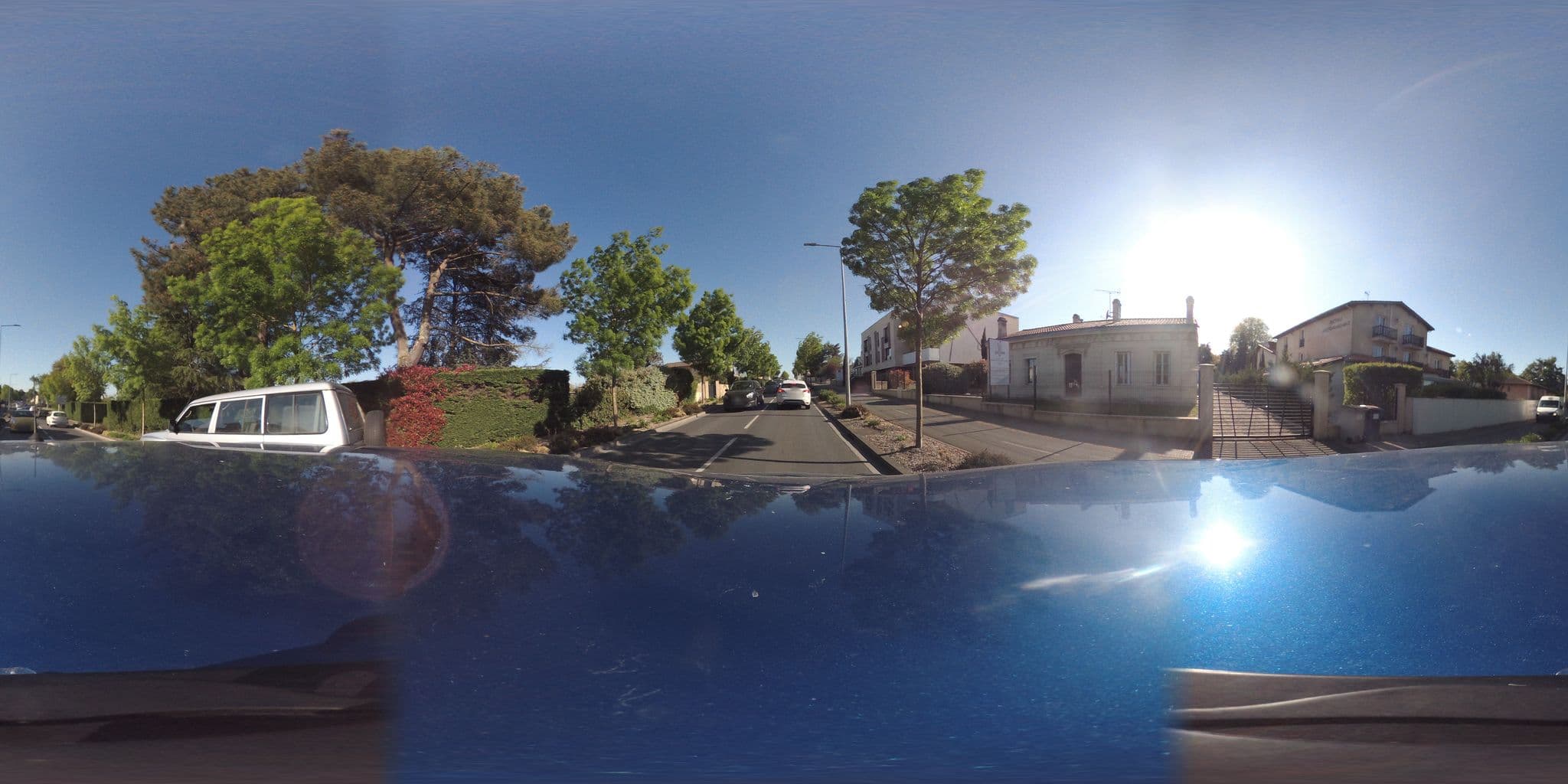 Street view near L'Hostellerie des Criquets, Blanquefort — © max93600 (CC BY-SA · Mapillary)
