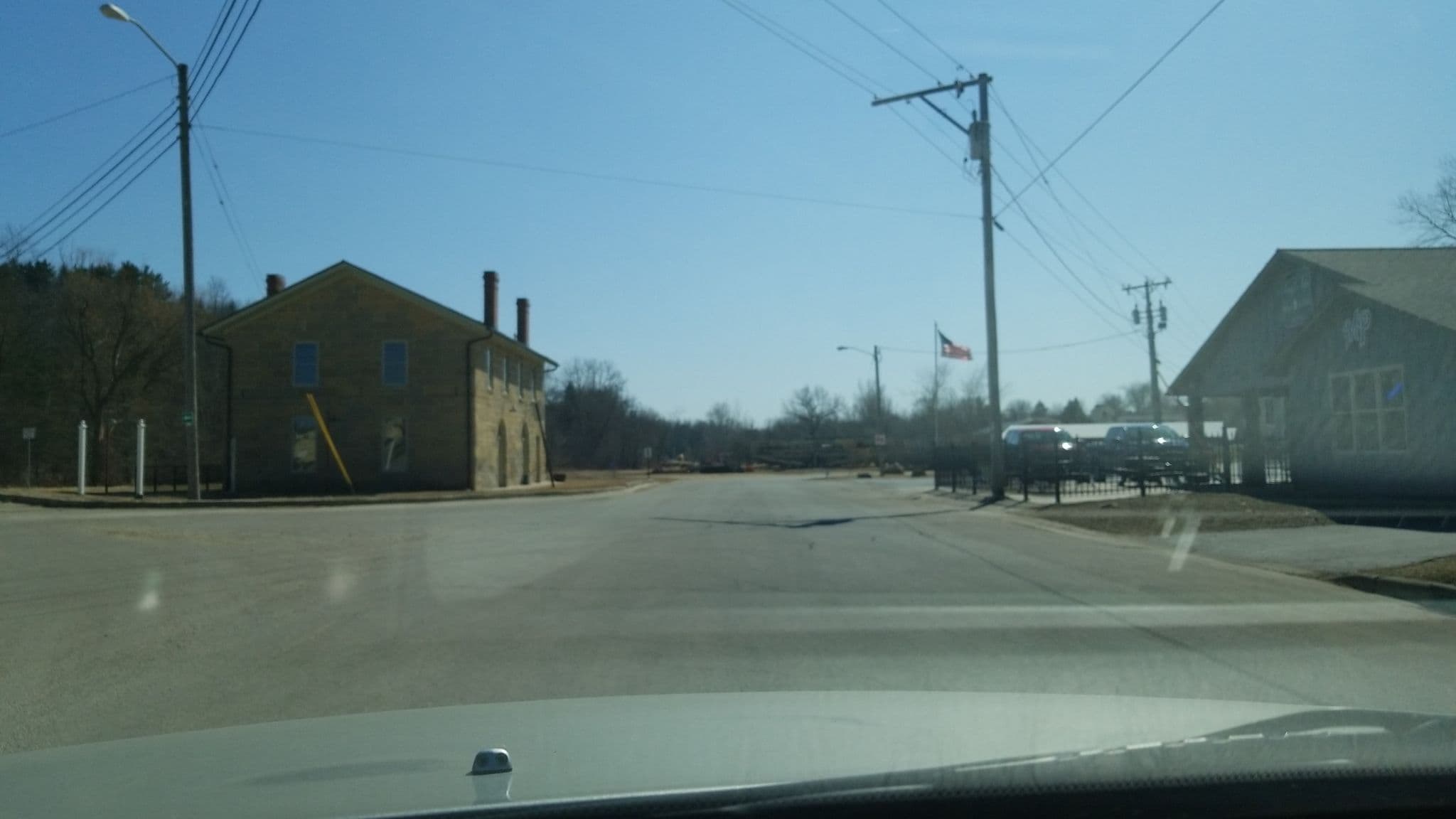 Street view near Old Lumberyard, Mineral Point — © mneko (CC BY-SA · Mapillary)
