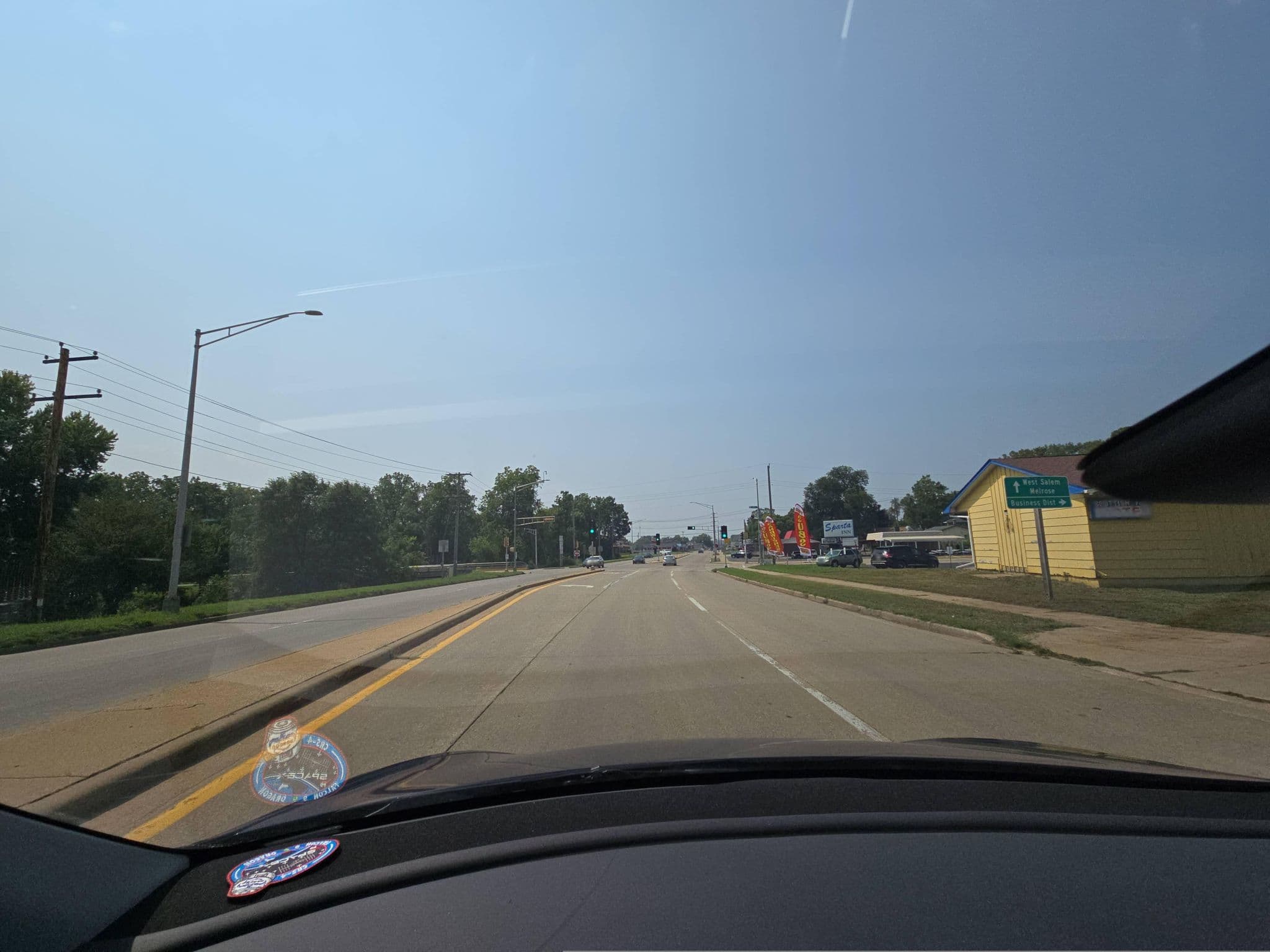 Street view near Scottish Inns, Cashton — © Montrose_Lyle (CC BY-SA · Mapillary)